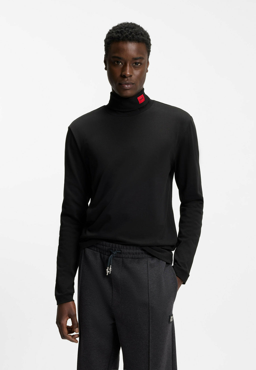 DEROLLO224 IN - Long sleeved top - black one