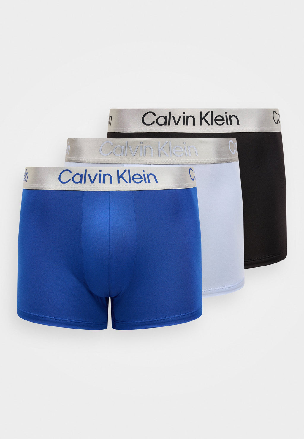 حزمة 3 من شورتات TRUNK BRUSHED MICROFIBER STRETCH - شورتات - أزرق غير رسمي/أسود/أزرق مزارين