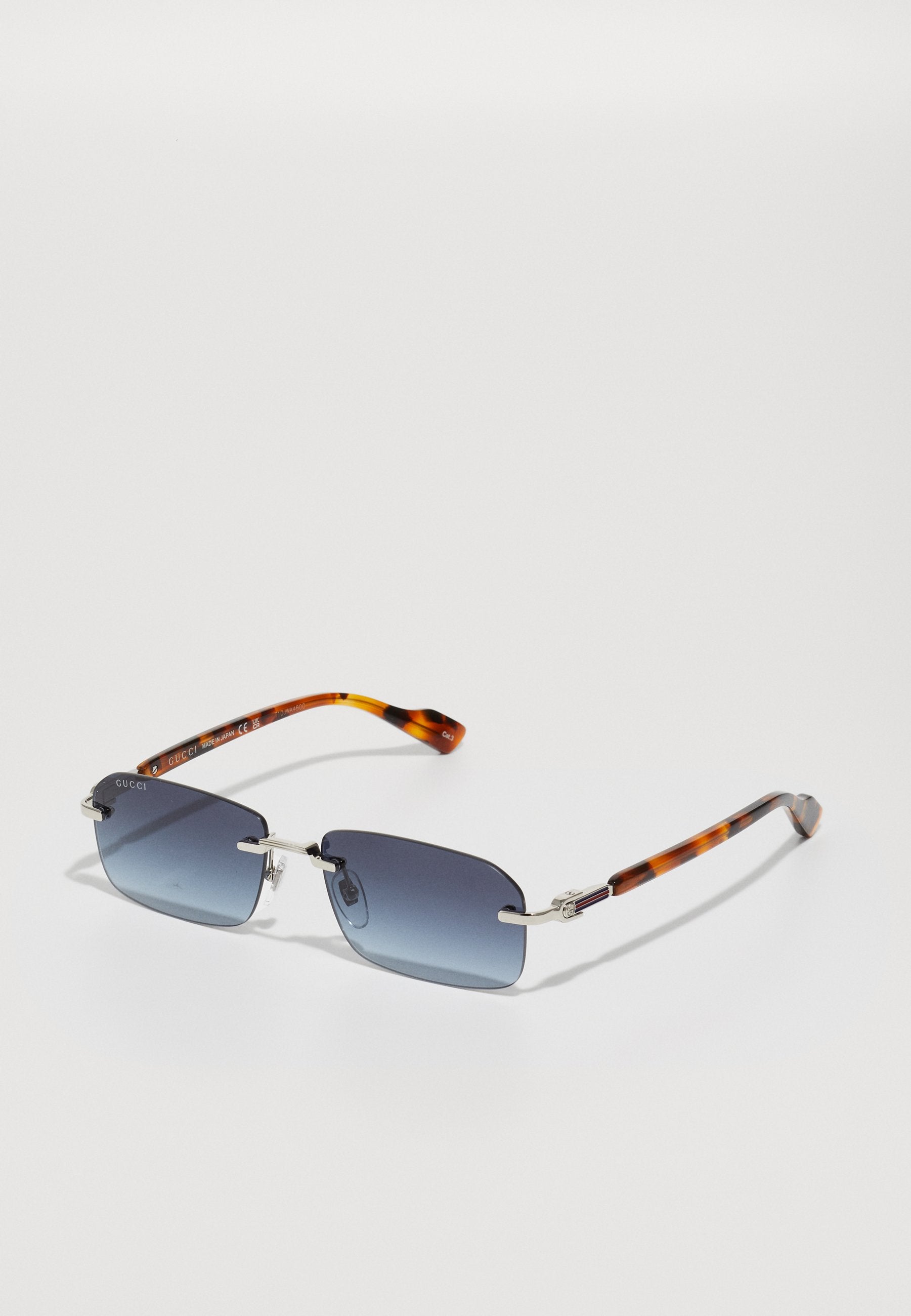 UNISEX - Sunglasses - silver/havana-blue