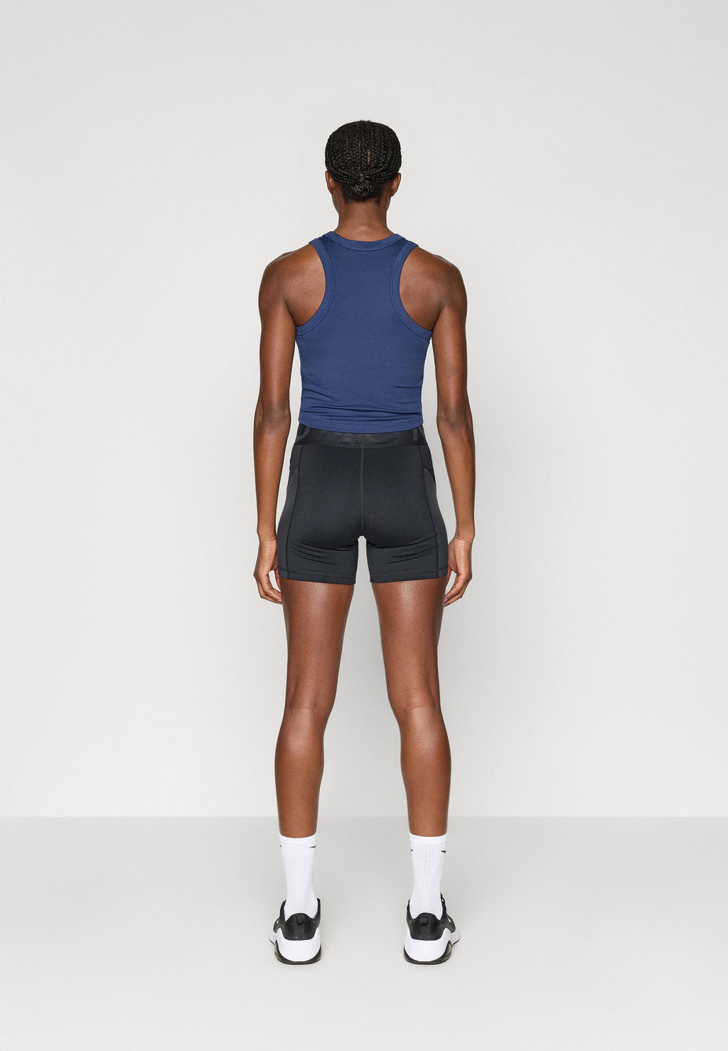 SCULPT SHORT  - Leggings - black/anthracite/white