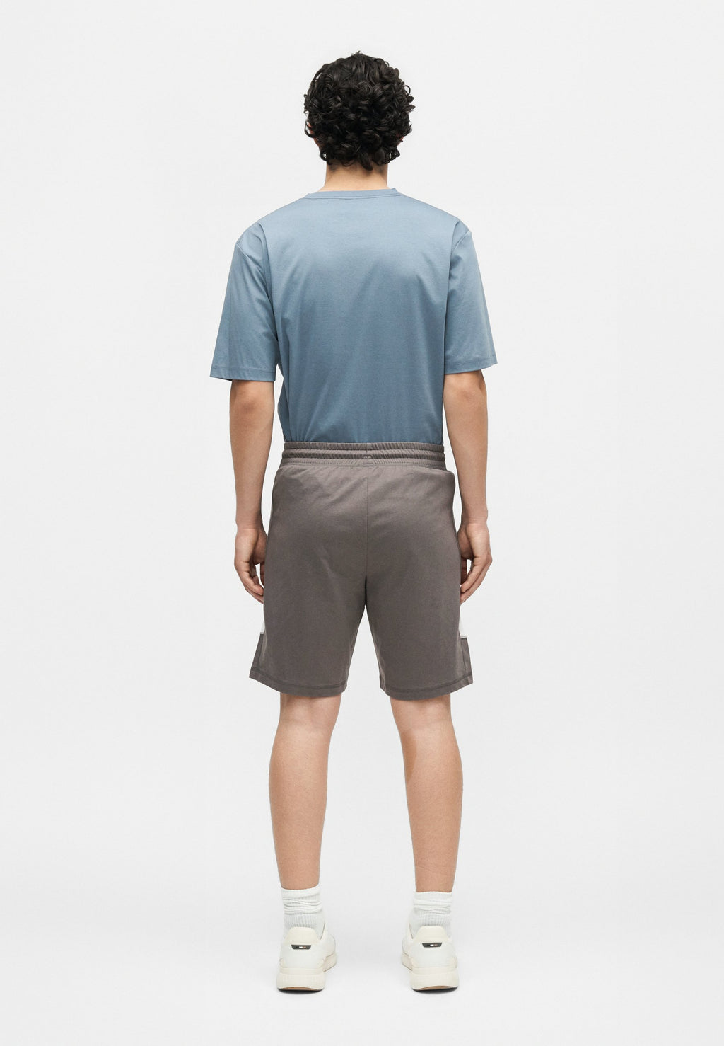 TRAIN CORE - Tracksuit bottoms - smoked pearl