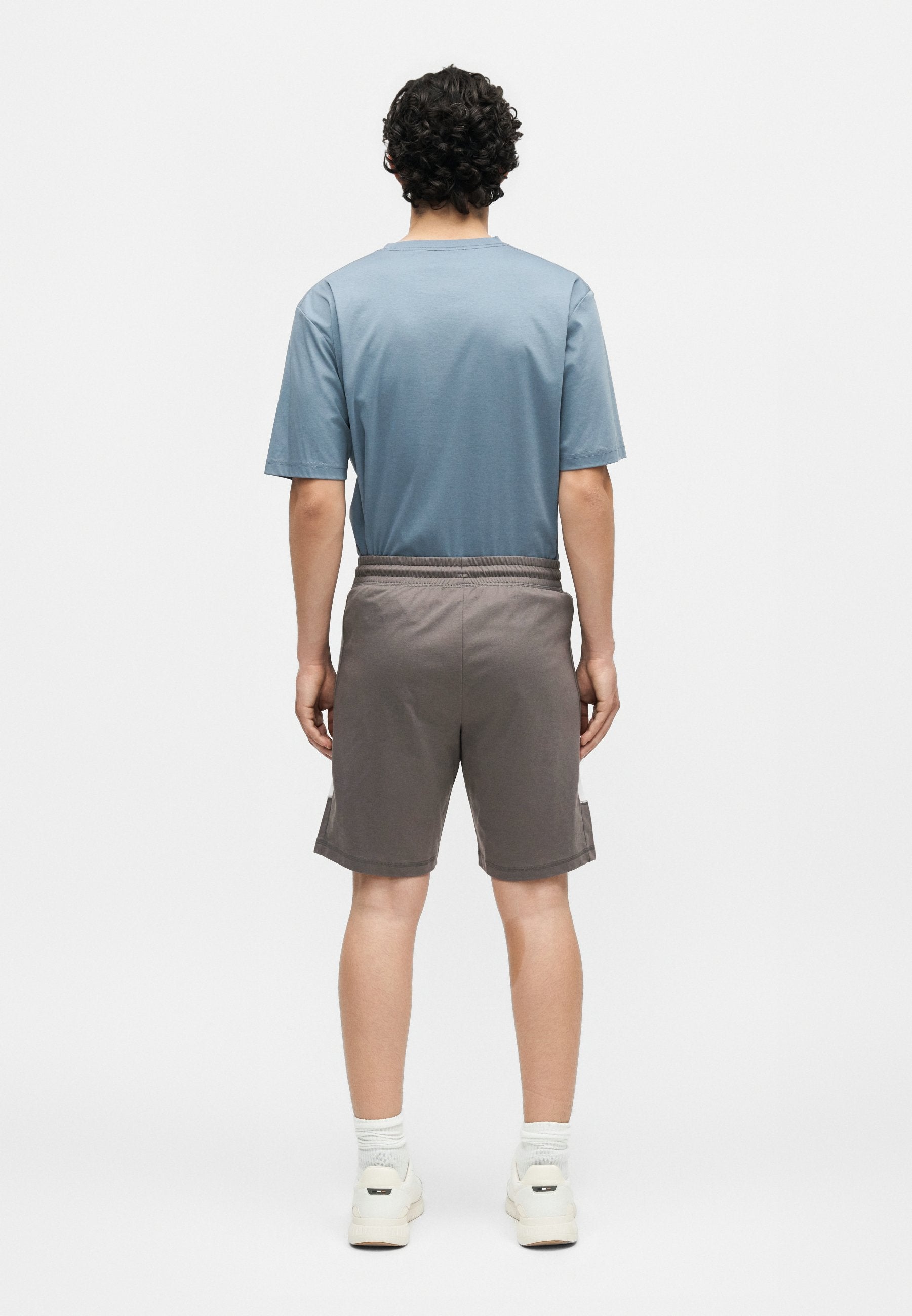 TRAIN CORE - Tracksuit bottoms - smoked pearl