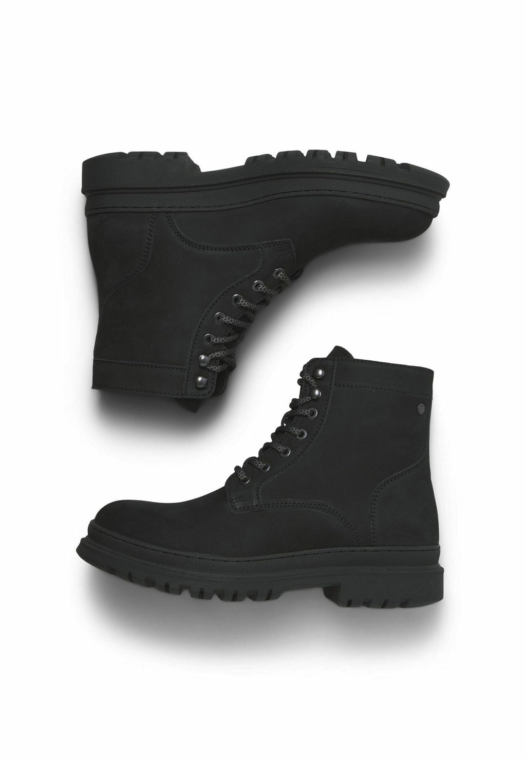 JFWCHAPEL  - Lace-up ankle boots - anthracite
