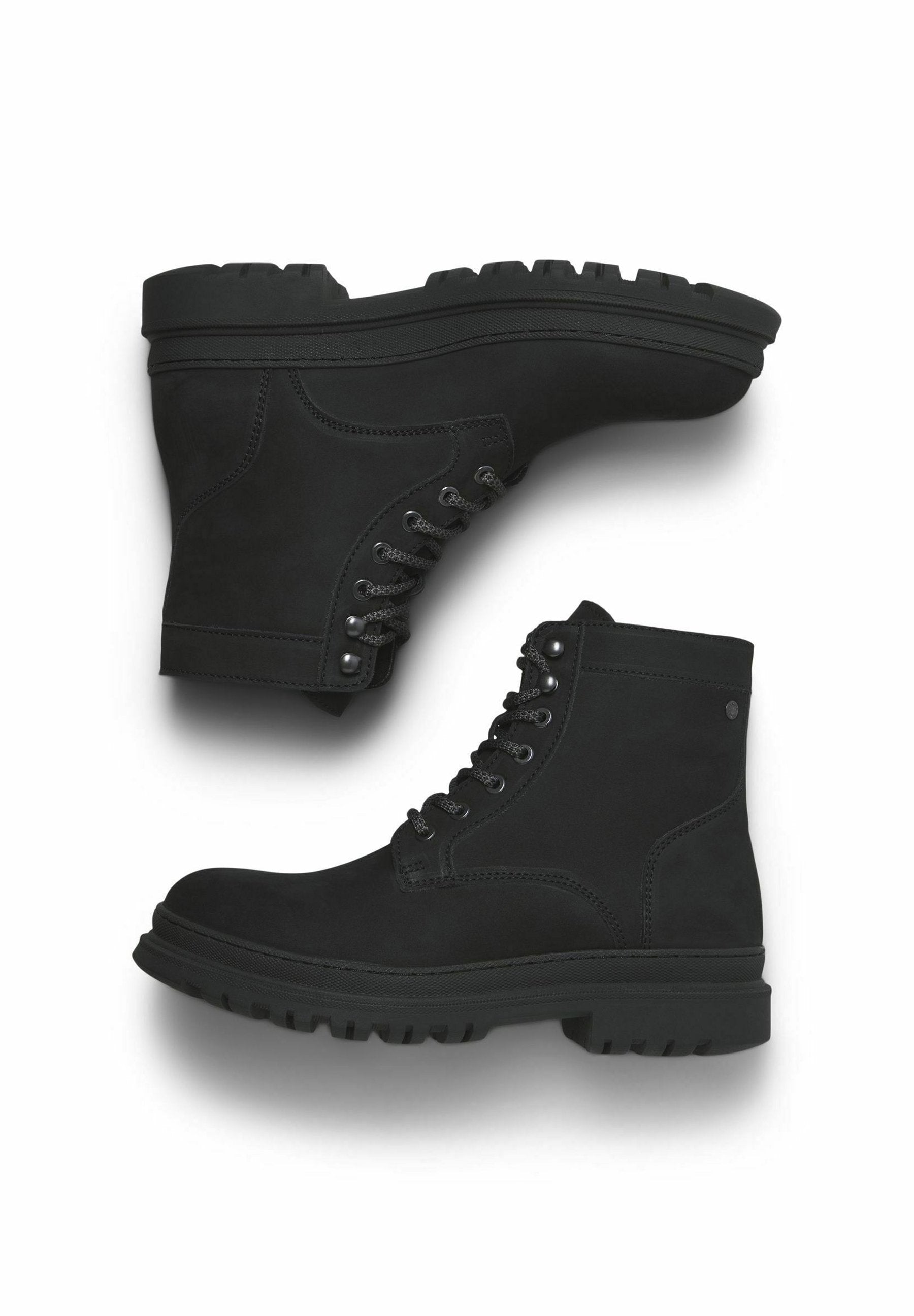JFWCHAPEL  - Lace-up ankle boots - anthracite