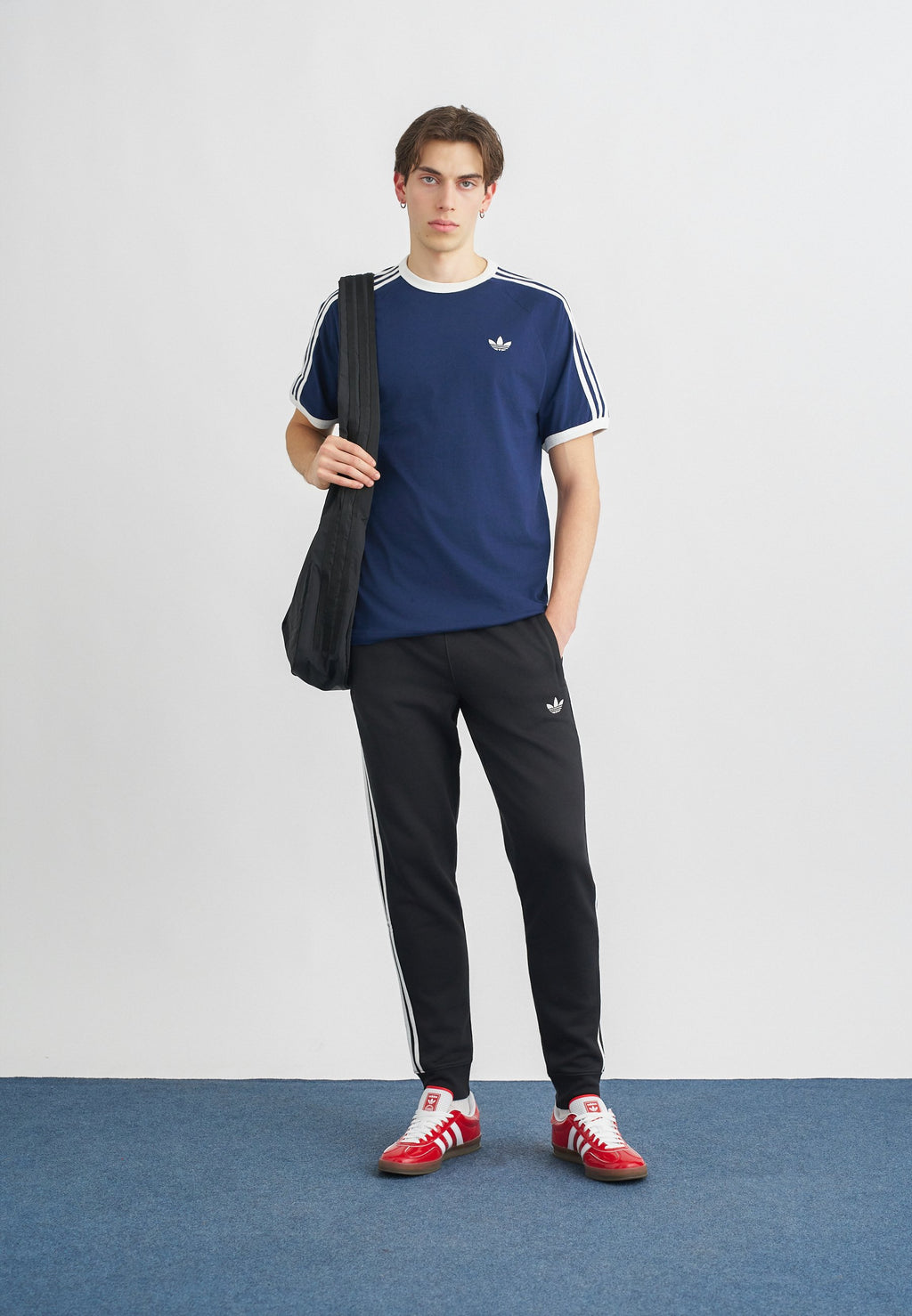 3S TEE - Print T-shirt - night indigo