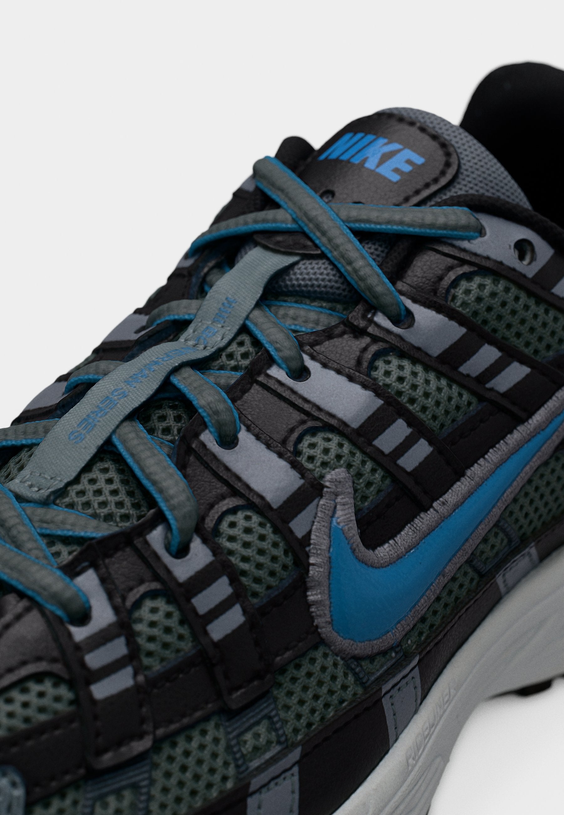 P 6000 UNISEX - Trainers - smoke grey/dutch blue/black/platinum-coloured tint