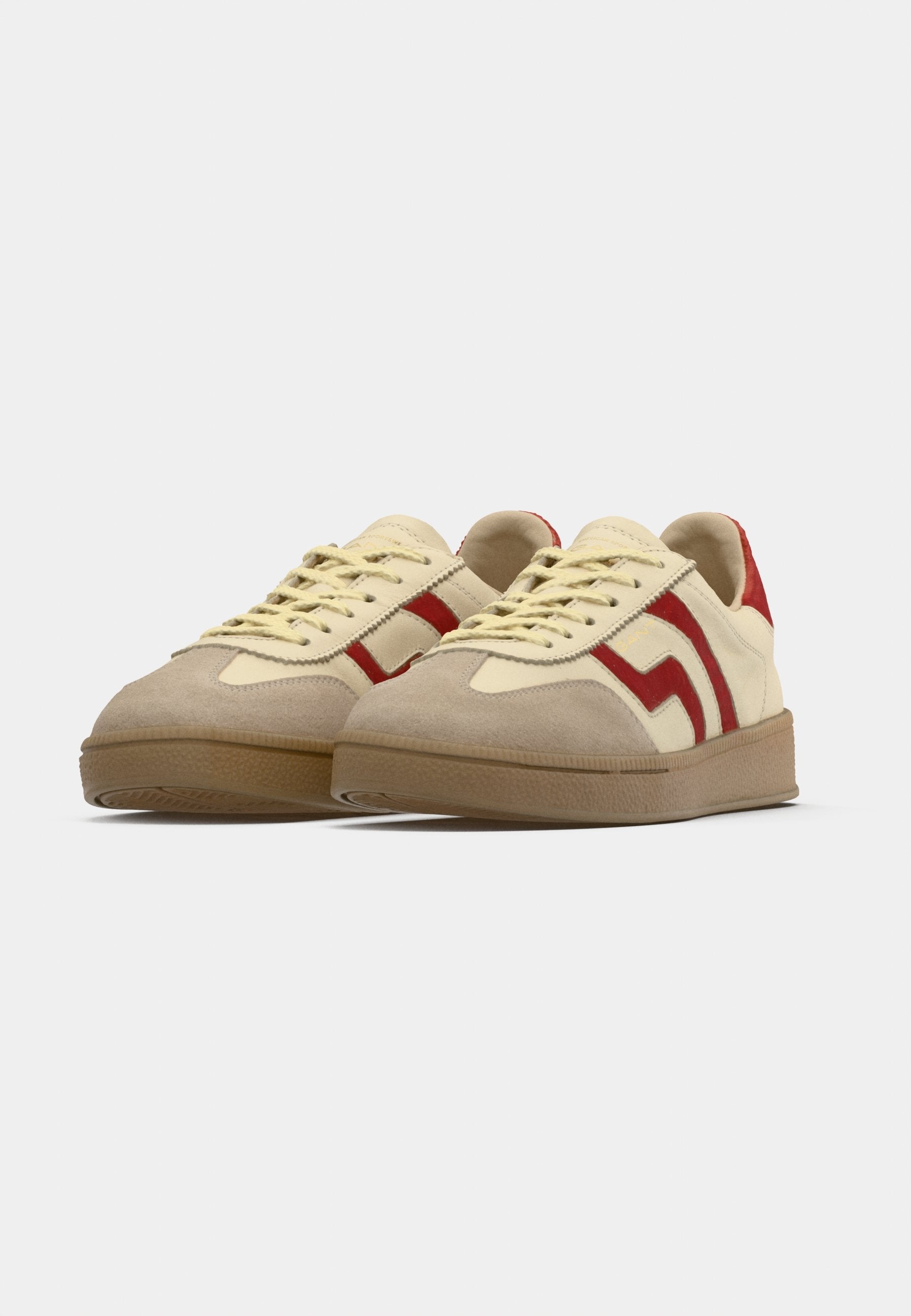 CUZIMA - Trainers - cream/red