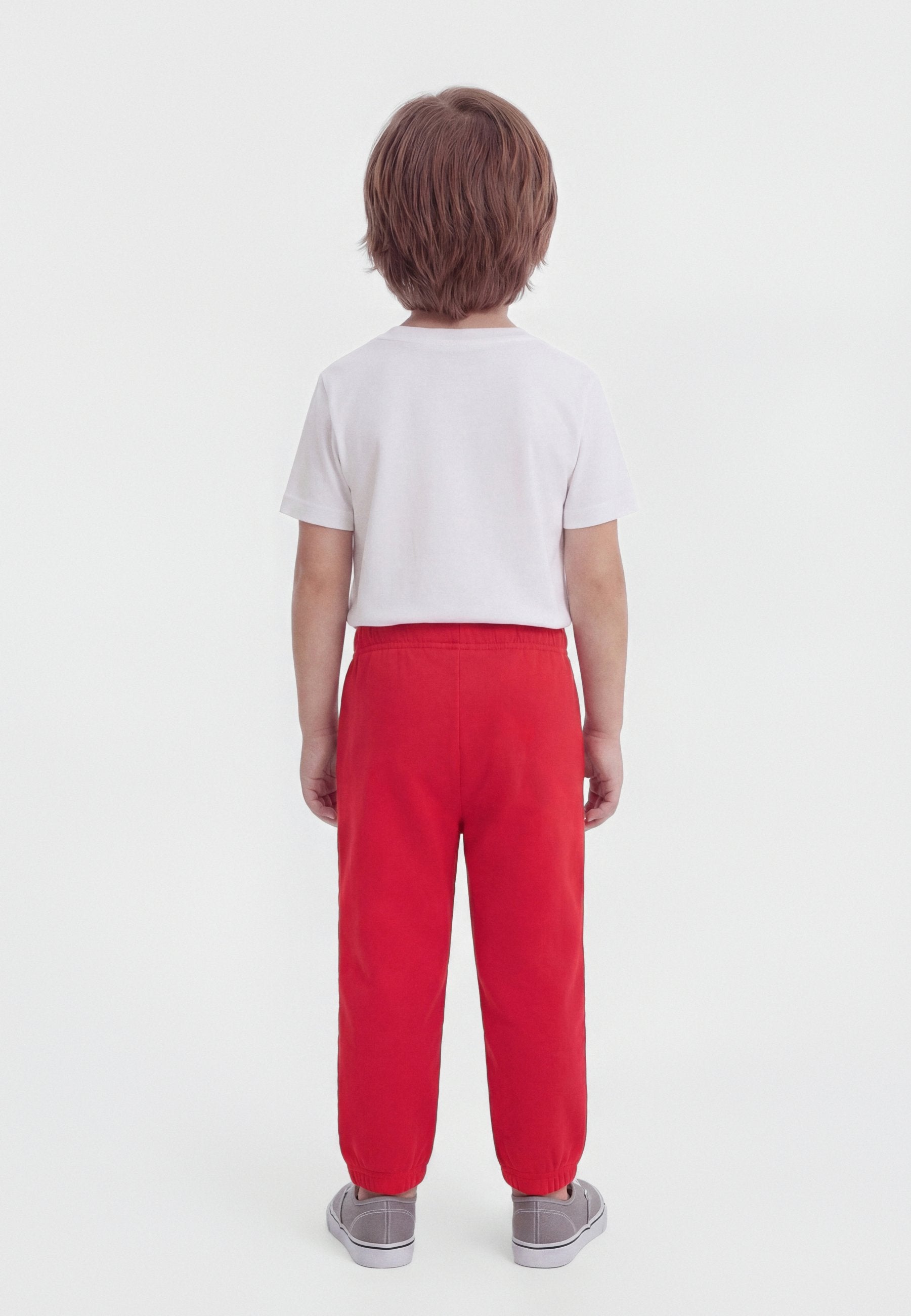 LOGO UNISEX 2 PACK - Tracksuit bottoms - modern red