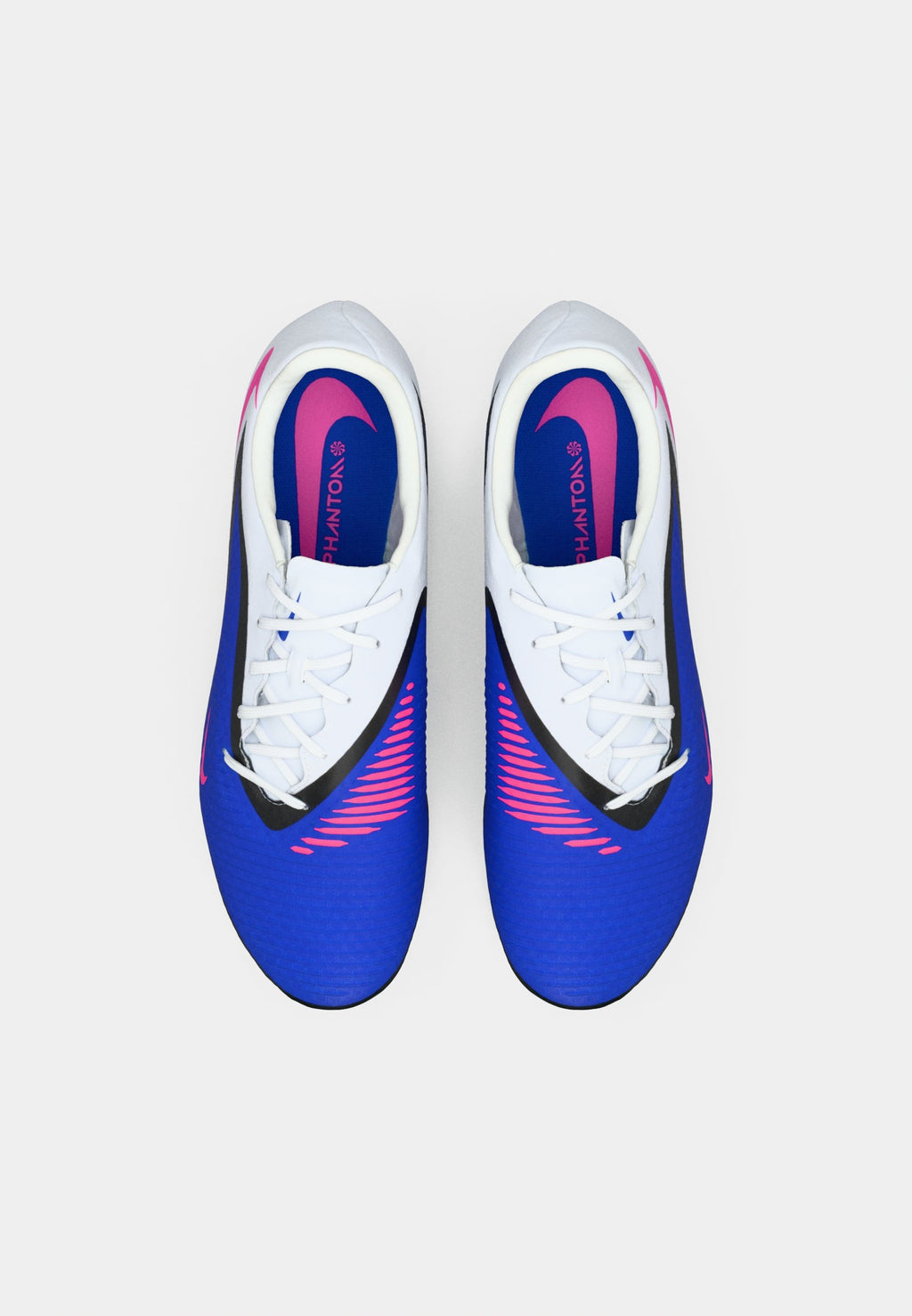 PHANTOM 6 LOW ACADEMY FG/MG UNISEX - Football boots artificial grass - racer blue/pink blast/white