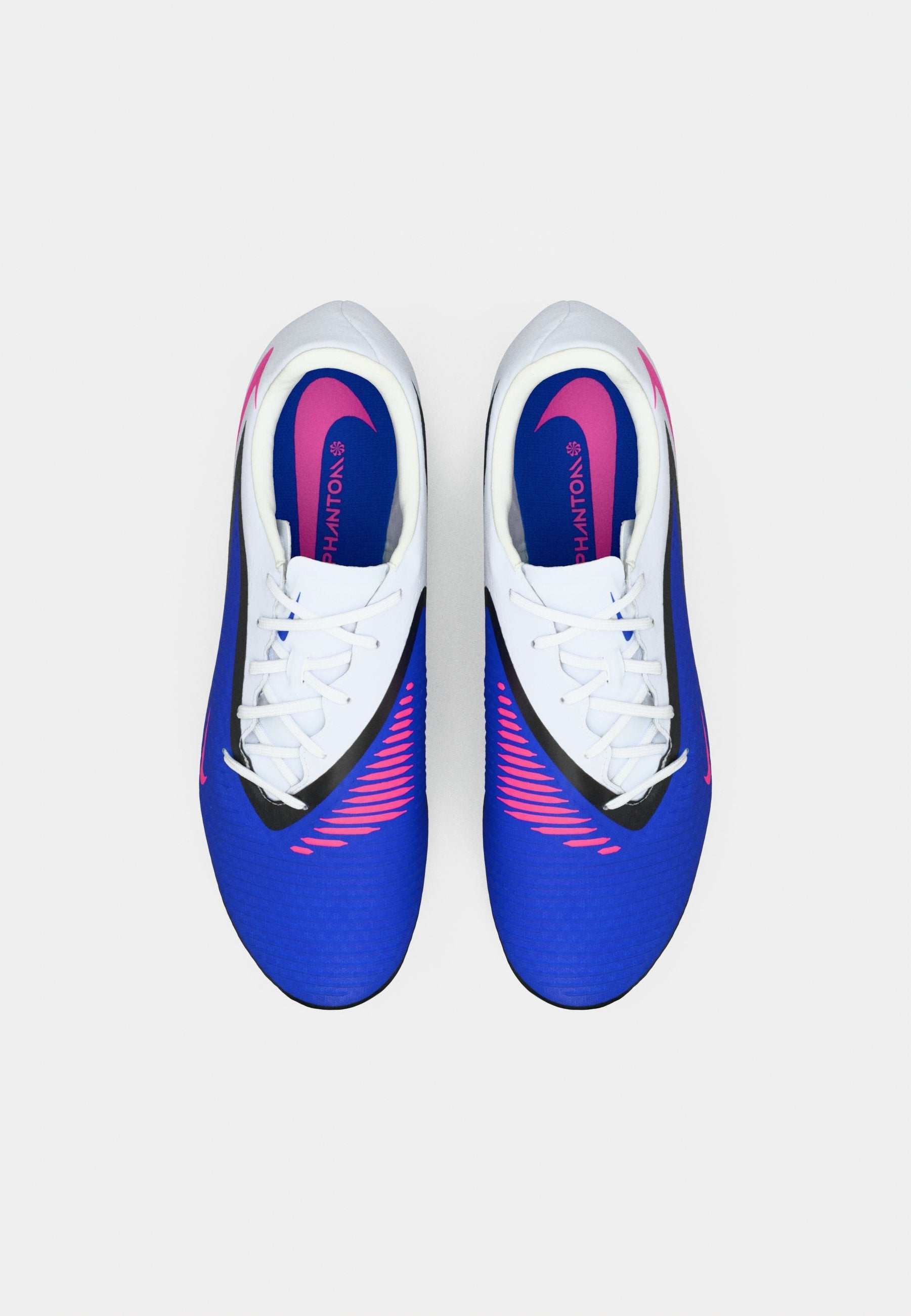 PHANTOM 6 LOW ACADEMY FG/MG UNISEX - Football boots artificial grass - racer blue/pink blast/white