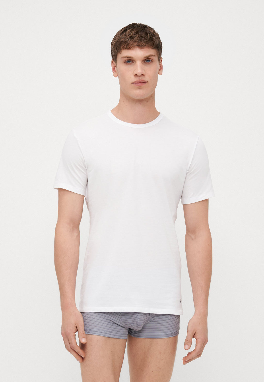 3 PACK T-SHIRTS COTTON MICRO STRETCH TEES - Undershirt - white