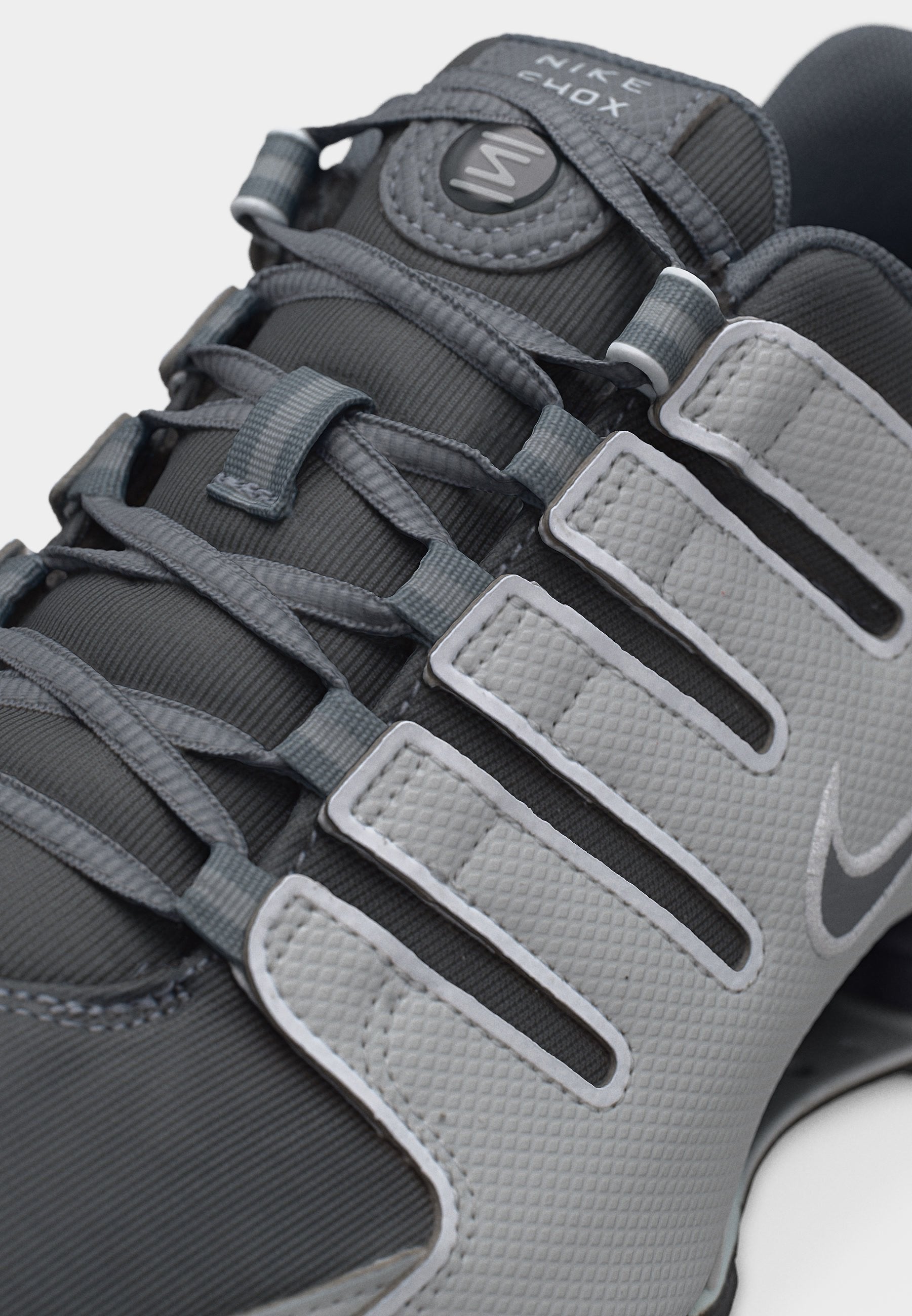 SHOX NZ SE TECH - Trainers - smoke grey/grey fog/off white/dark smoke grey