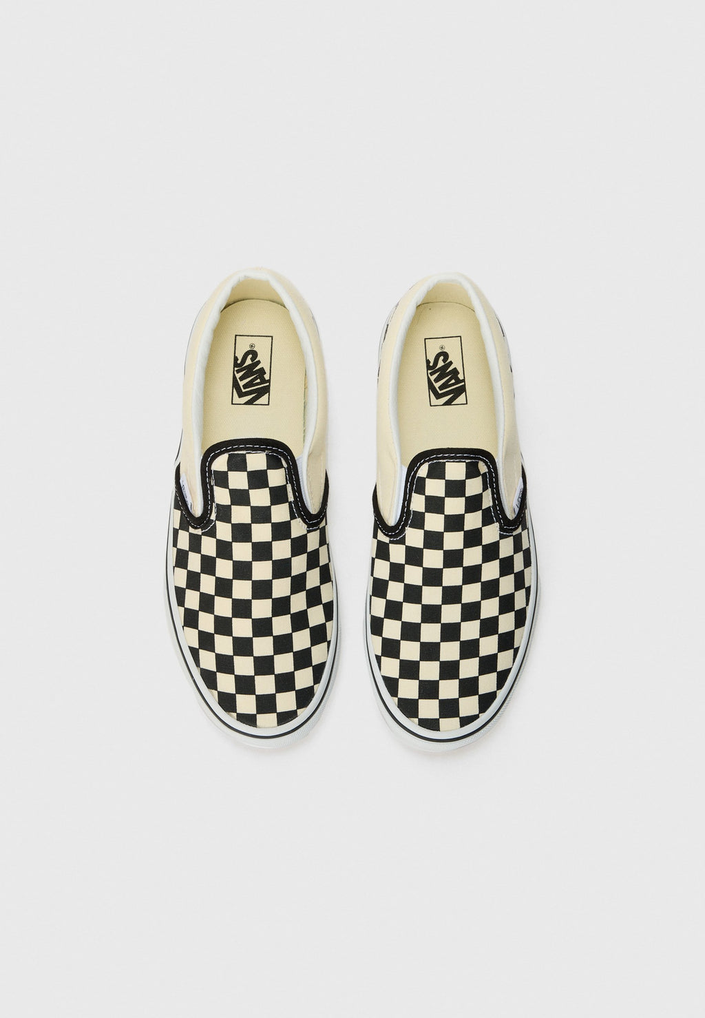 CLASSIC SLIP ON UNISEX - Chaussons - black/white