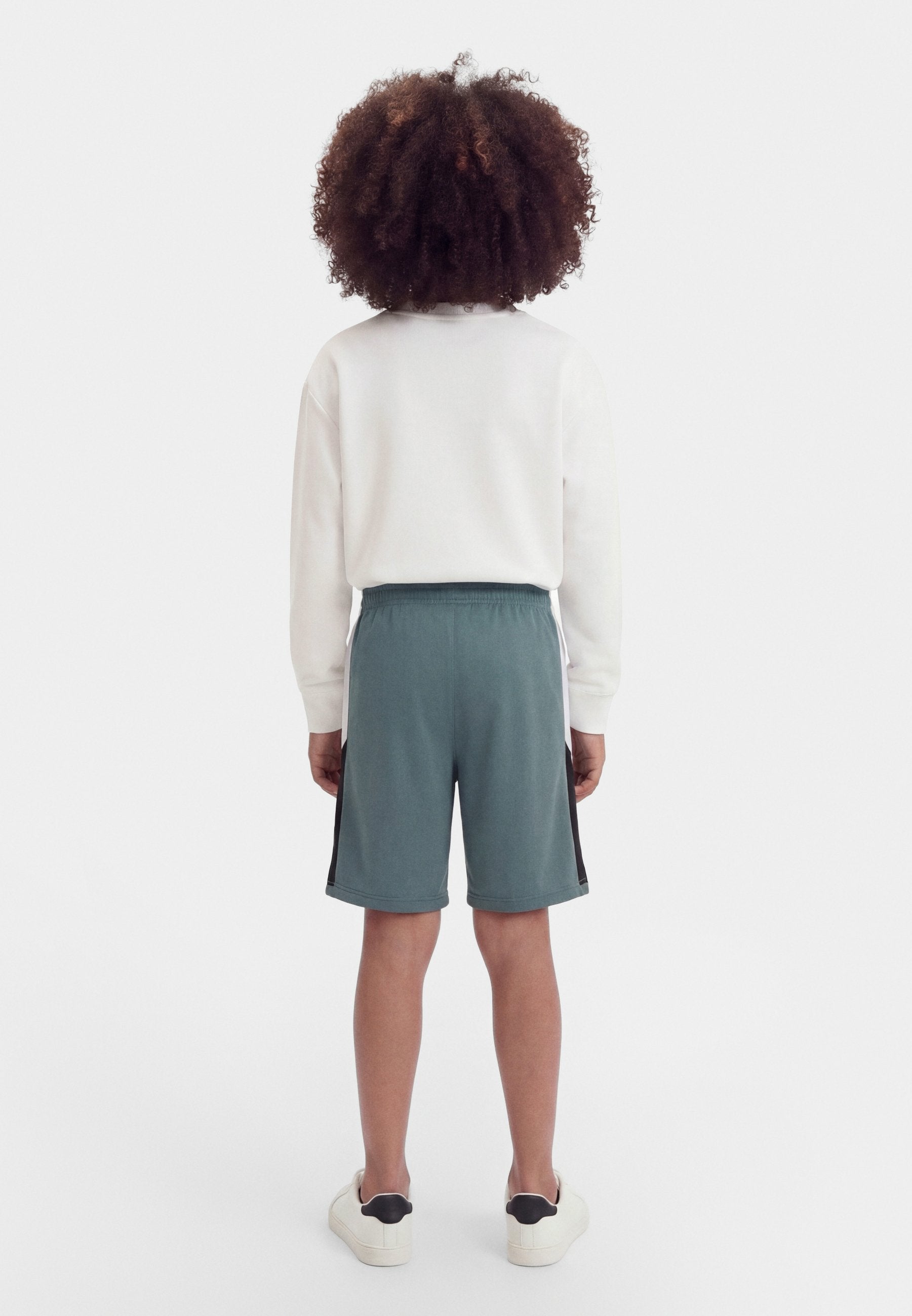 ACADEMY UNISEX - Sports shorts - mineral slate/white/black