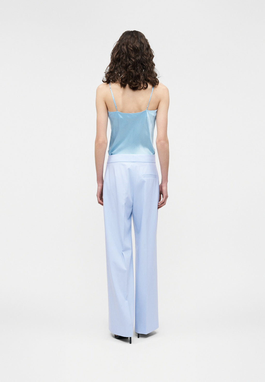 Trousers - open blue