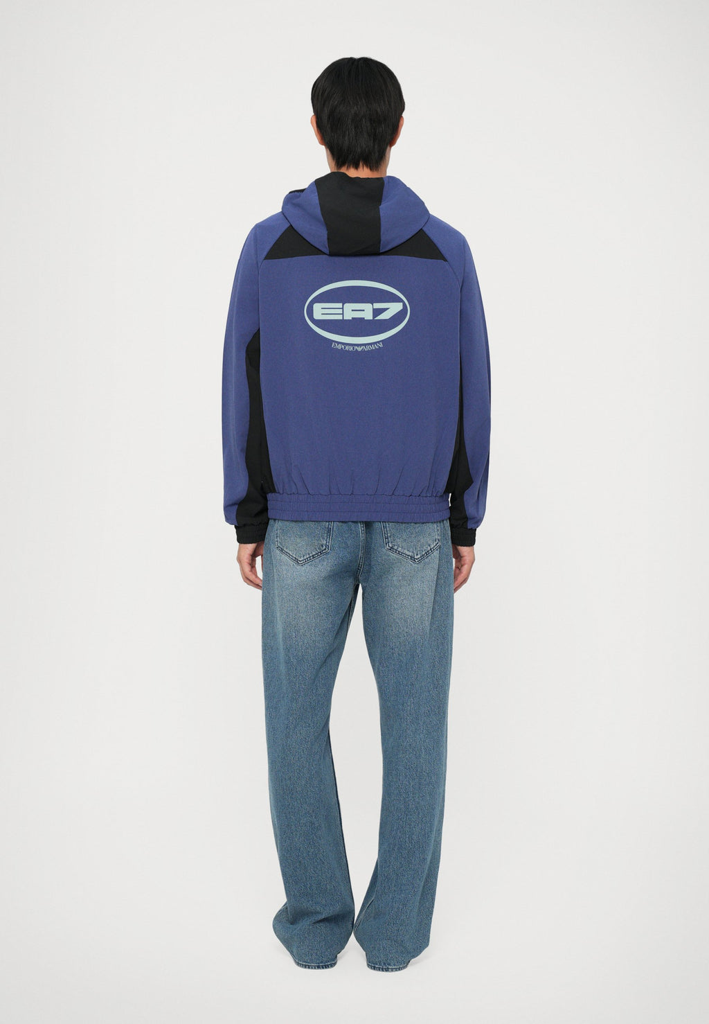 TRAIN GRAPHIC SERIES HOODIE SPECIAL - Light jacket - blue