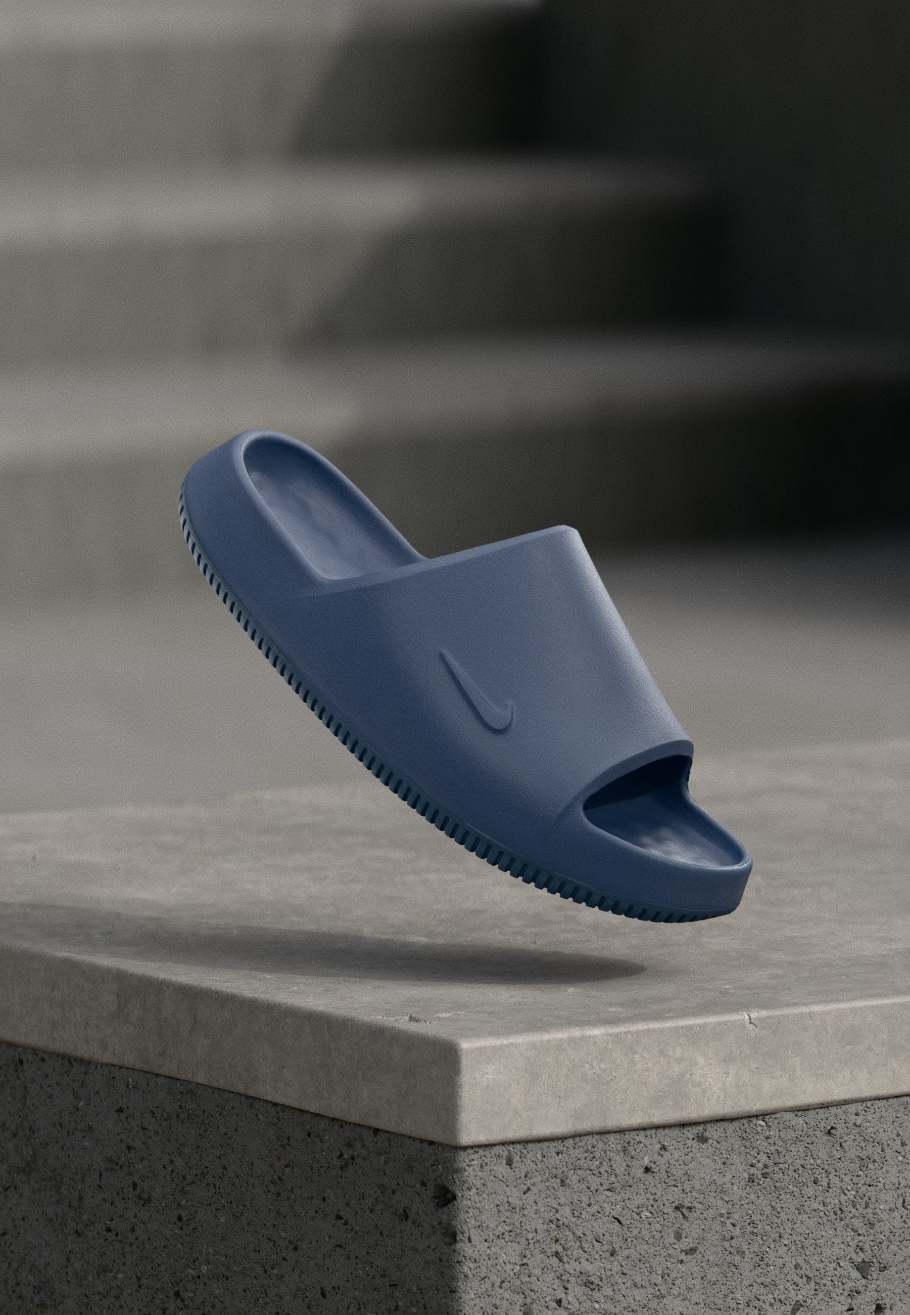 CALM 2.0 UNISEX - Pool slides - diffused blue