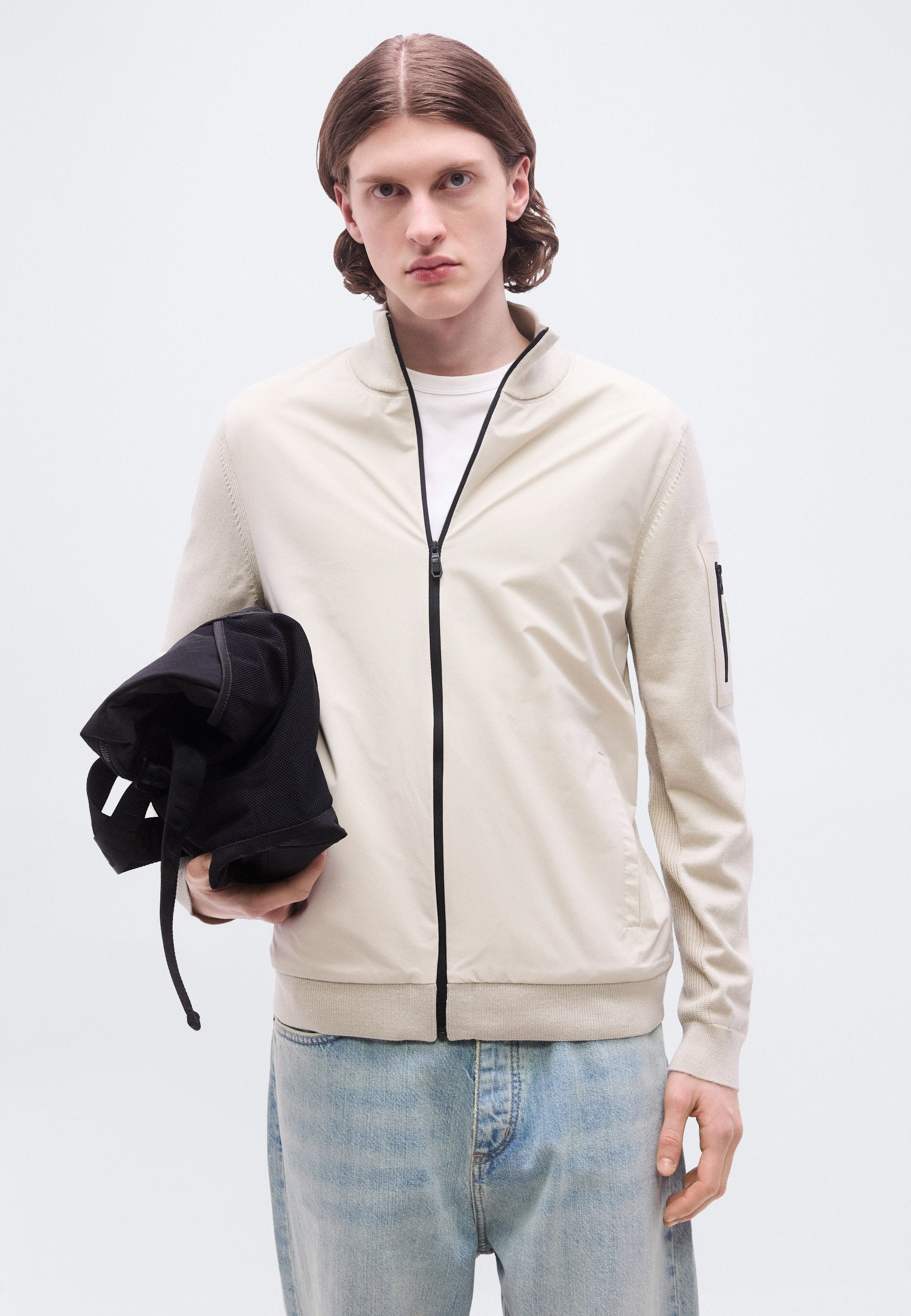 MOMENTUM-X - Cardigan - light beige