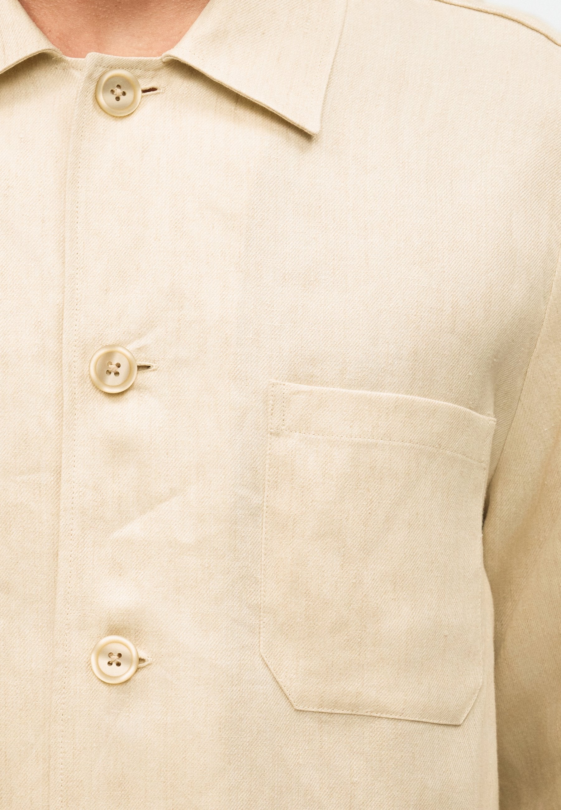 H-CAI-K-3P-262 - Summer jacket - open beige