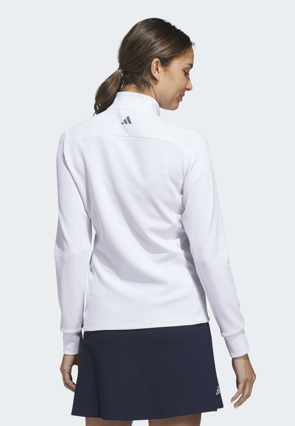 جاكيت PERFORMANCE TEXTURE FULL ZIP - جاكيت تدريب - أبيض
