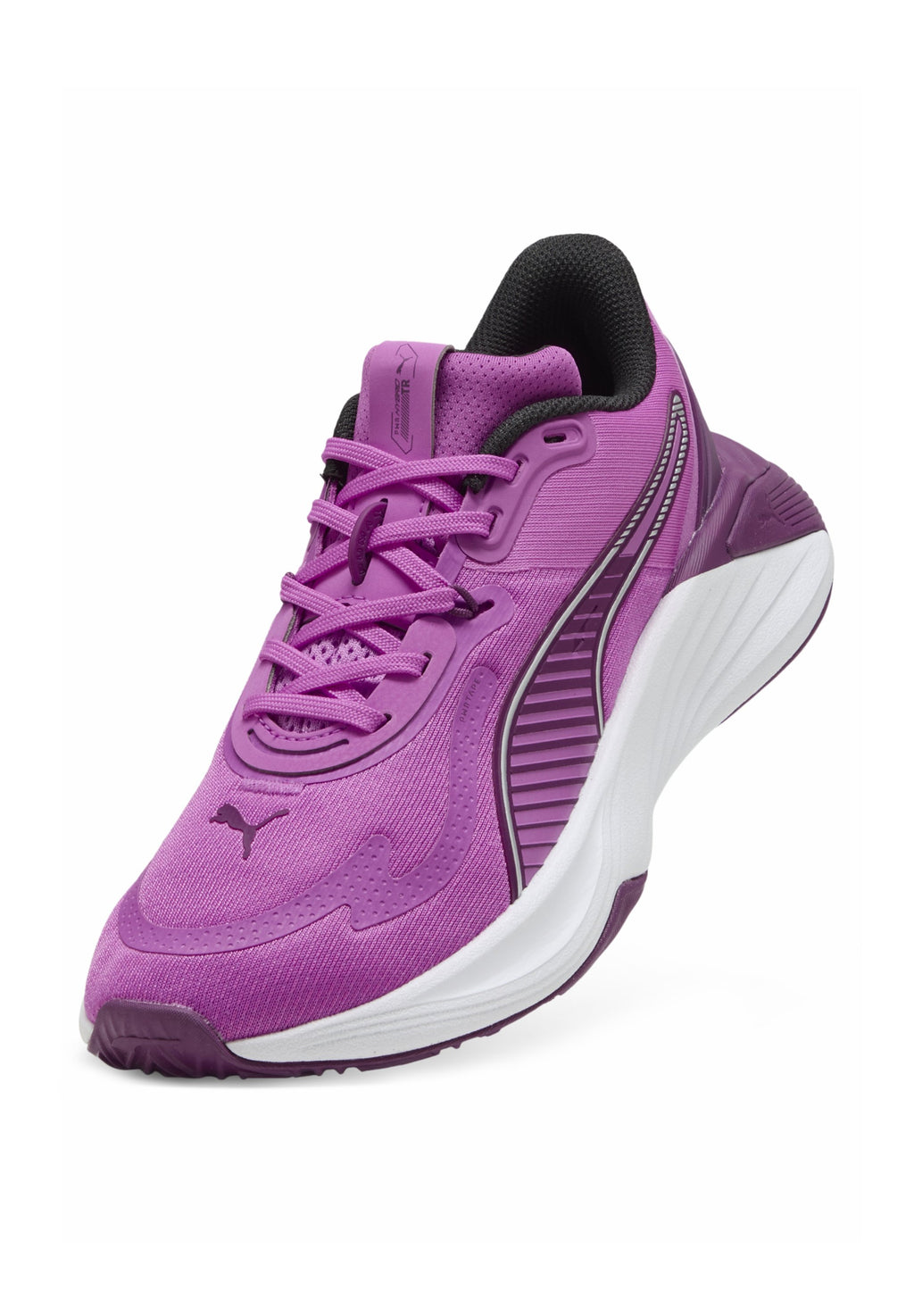 PWR HYBRID TR WNS - Training shoe - electric orchid-plum wine- white- silver