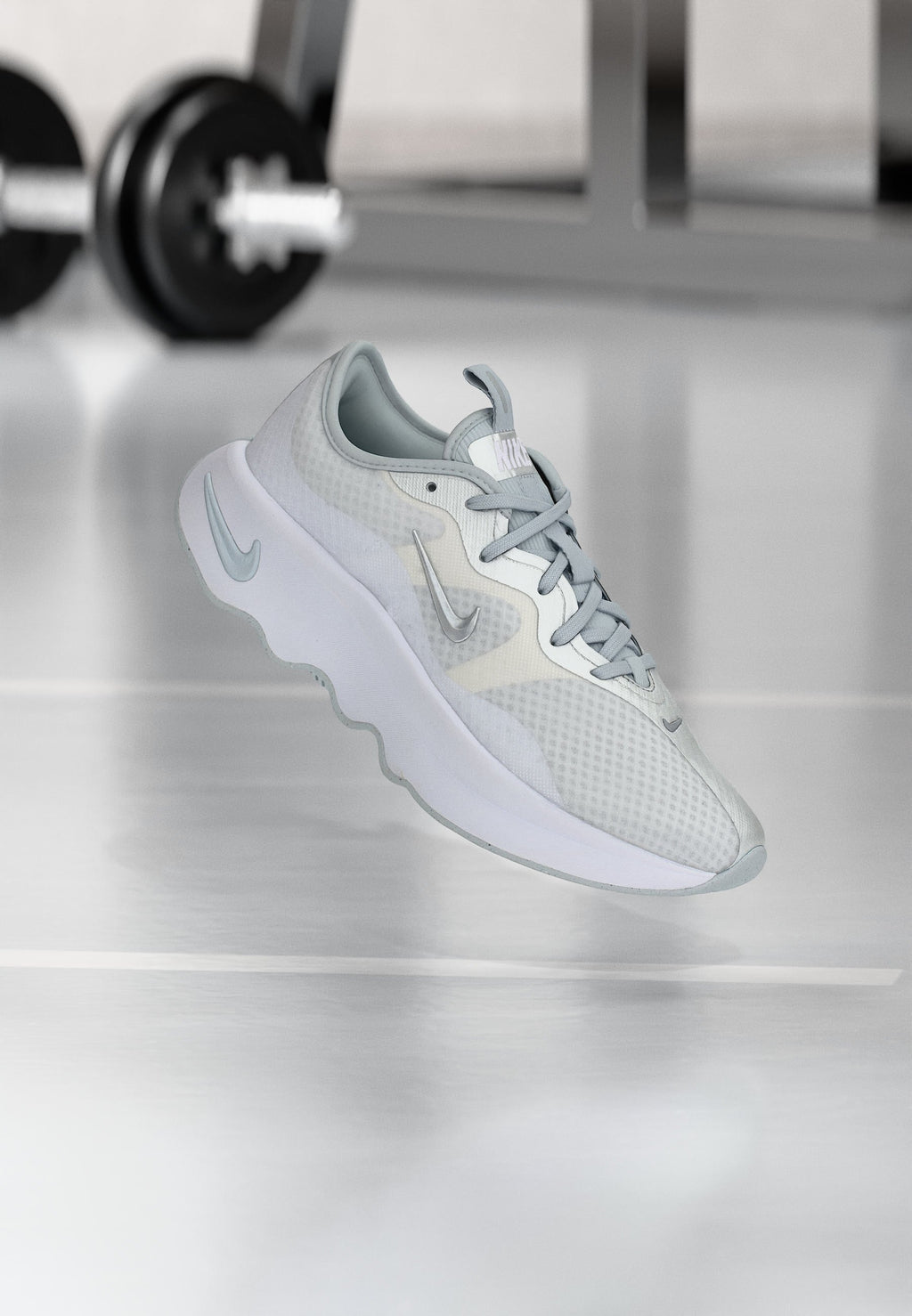 MOTIVA 2 - Training shoe - white/metallic silver-coloured/pure platinum-coloured
