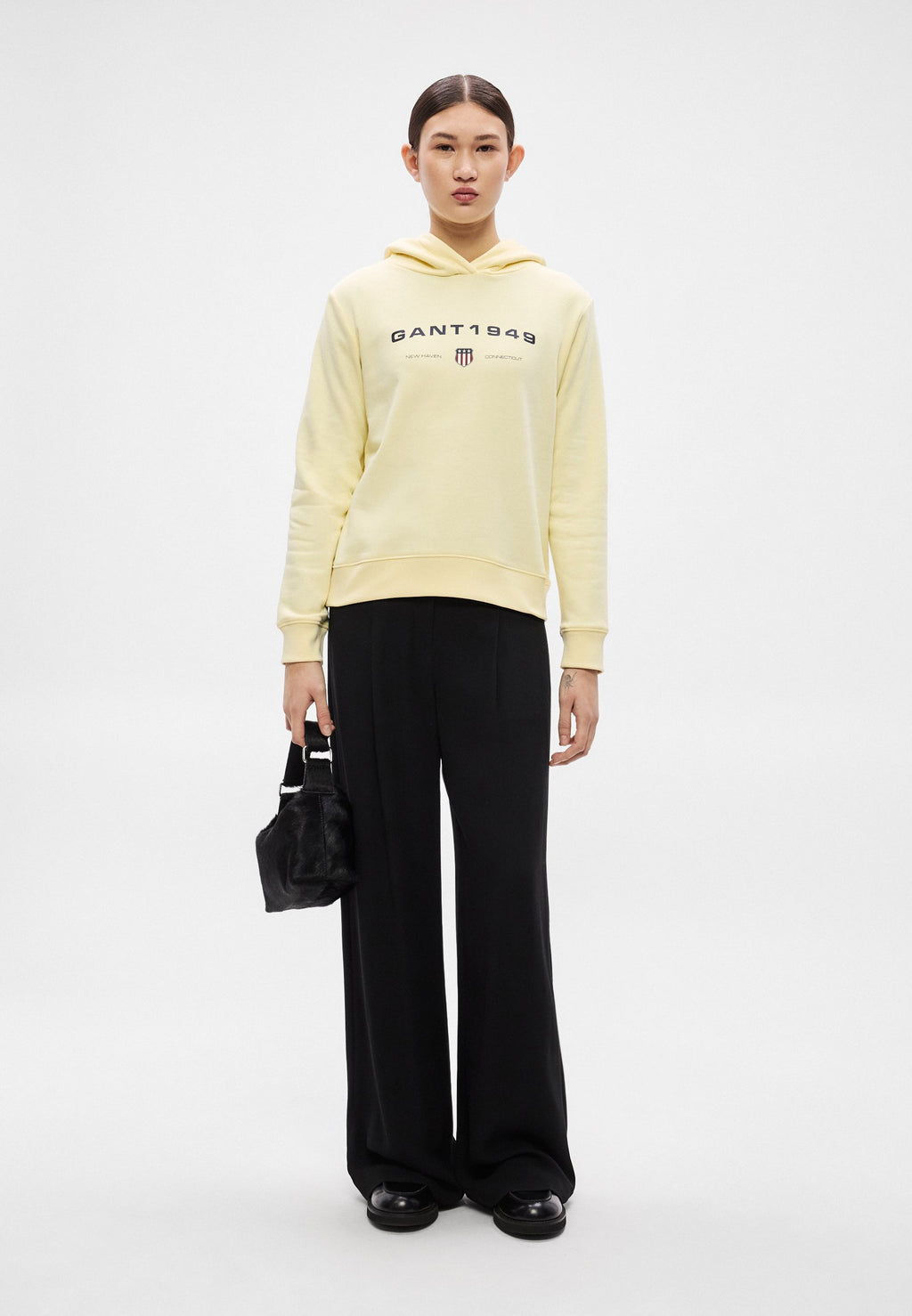 GRAPHIC HOODIE - Hoodie - vanilla yellow