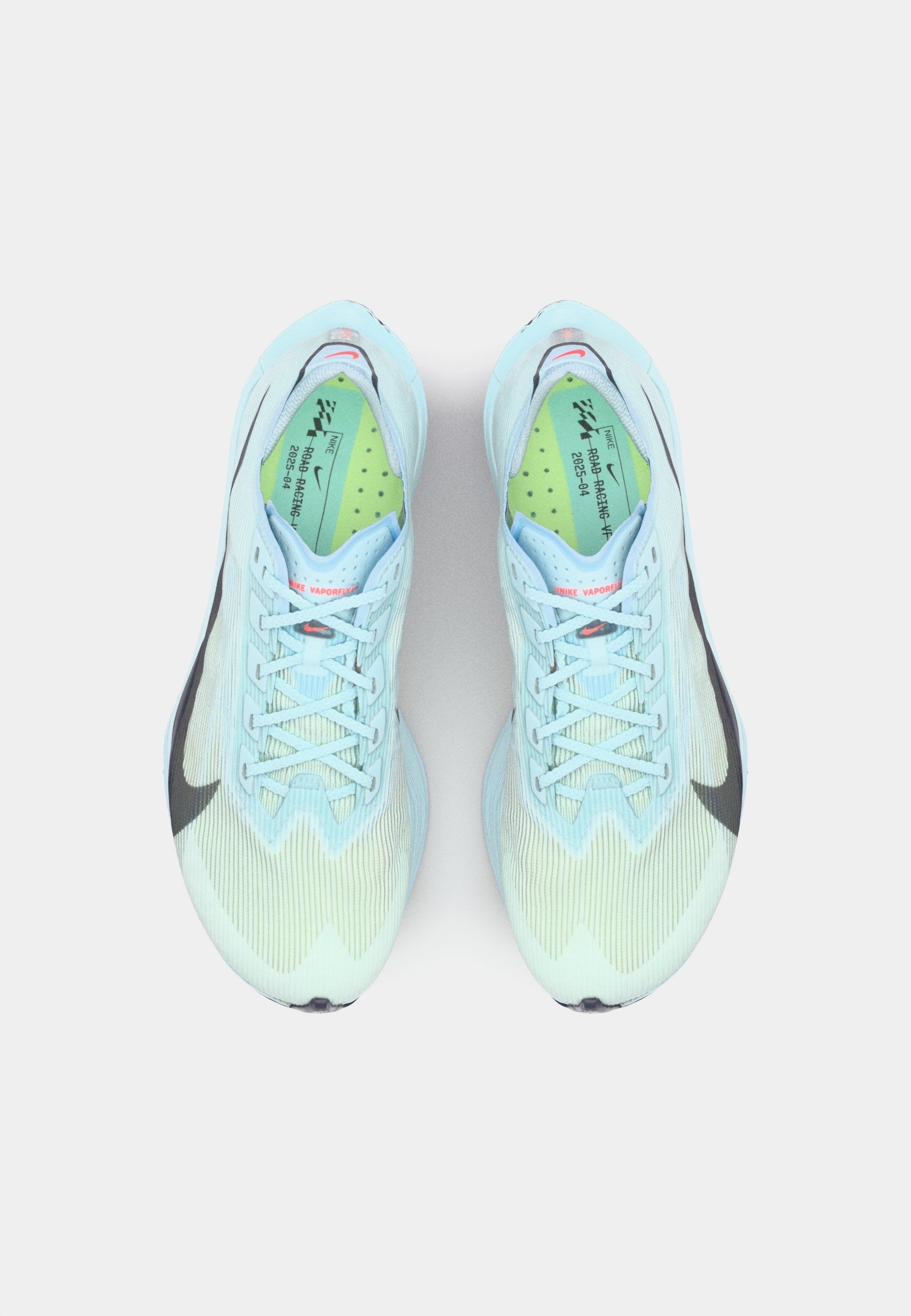 VAPORFLY 4 - Road running shoes - glacier blue/gridiron/blue tint/amethyst tint/barely volt/hot lava