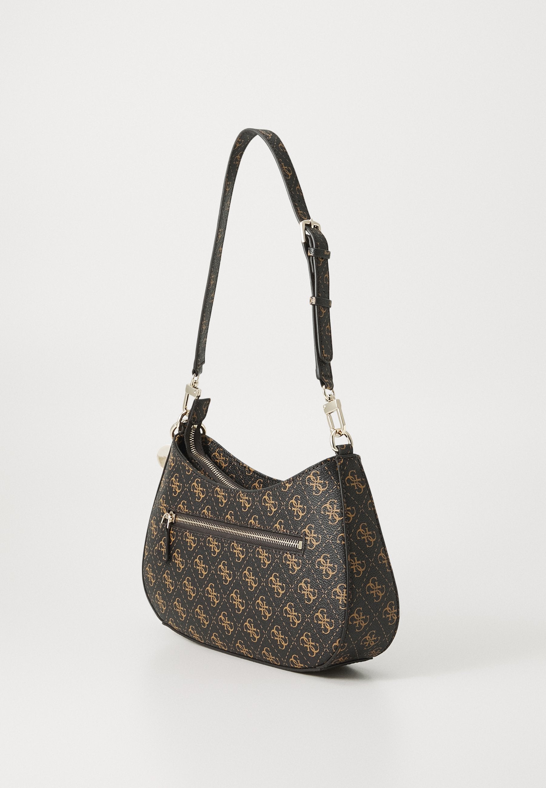 NOELLE II TOP ZIP SHOULDER BAG - Handbag - brown
