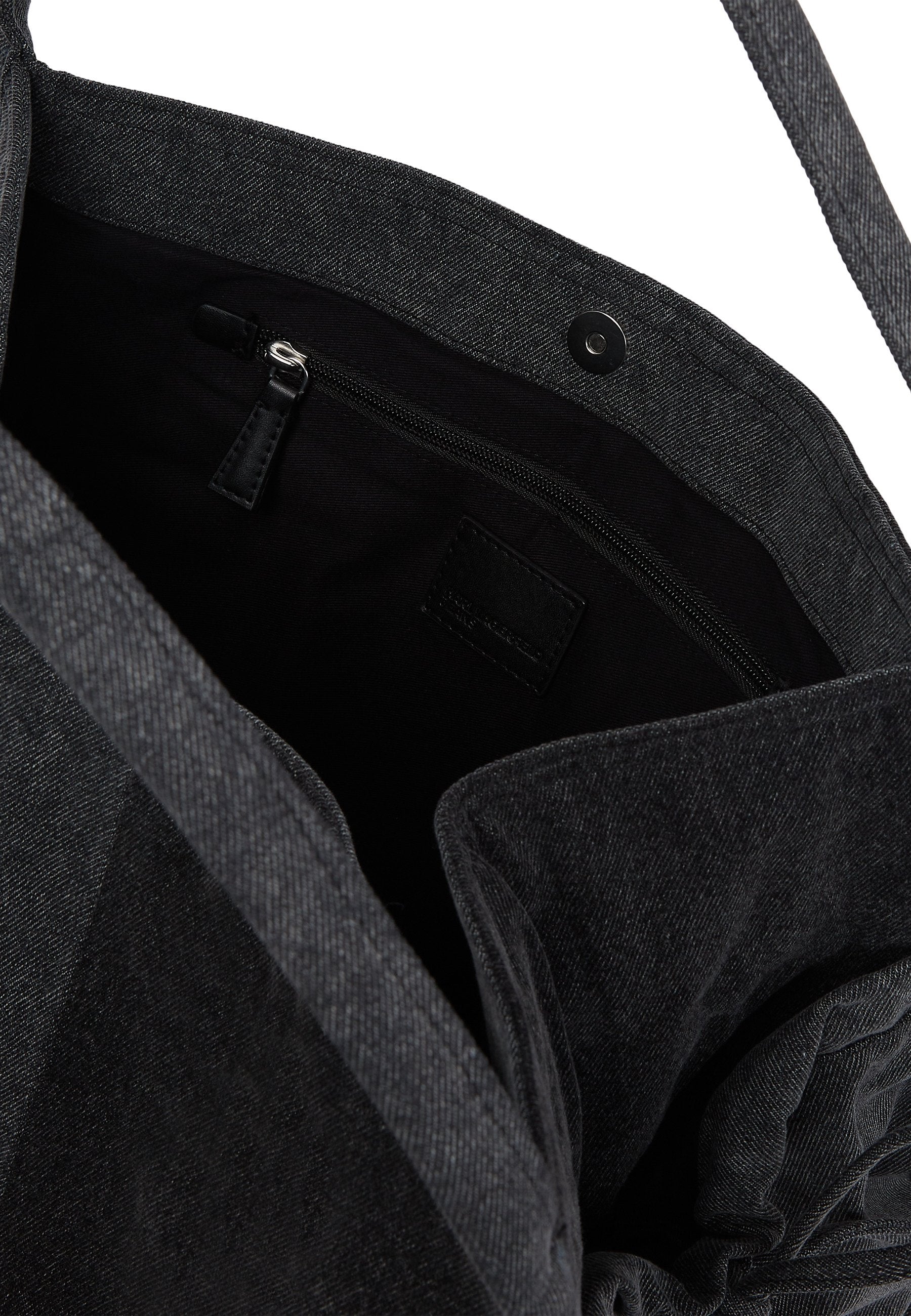 UNISEX - Tote bag - black/grey