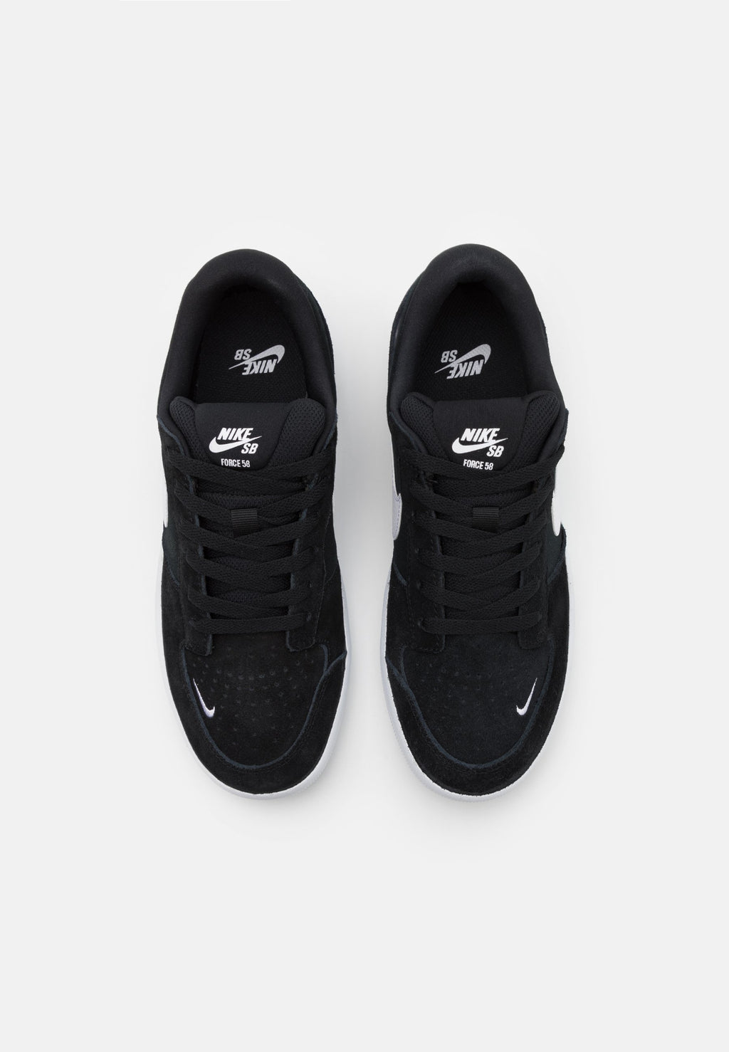 FORCE 58 UNISEX - Trainers - black/white