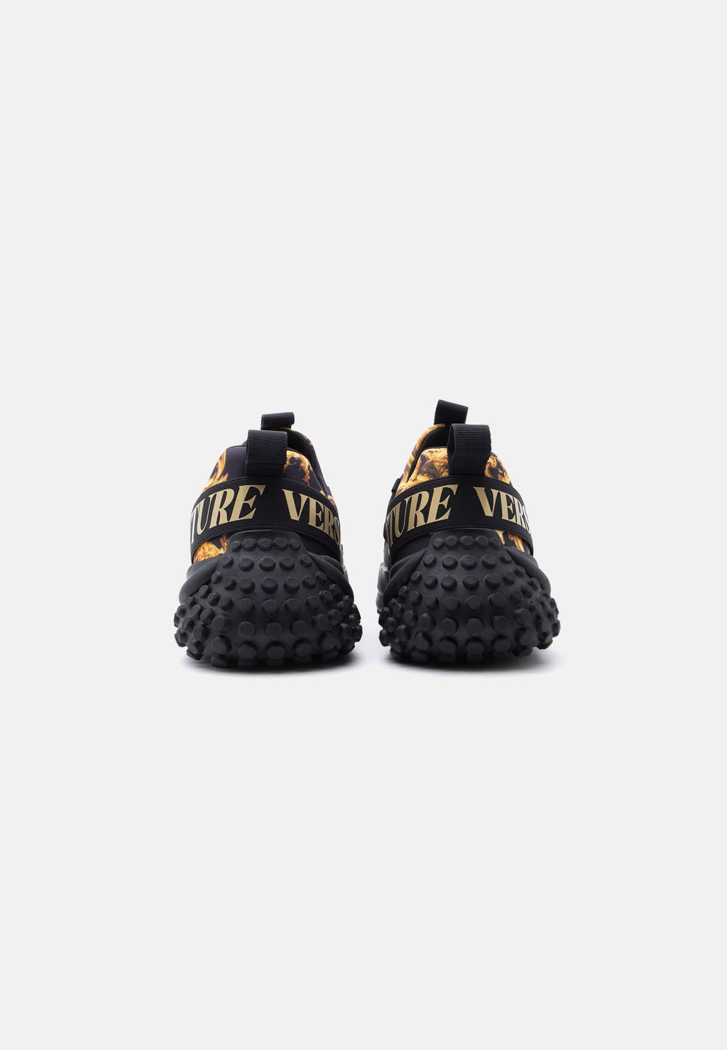 FONDO HYBER - Trainers - black/gold-coloured
