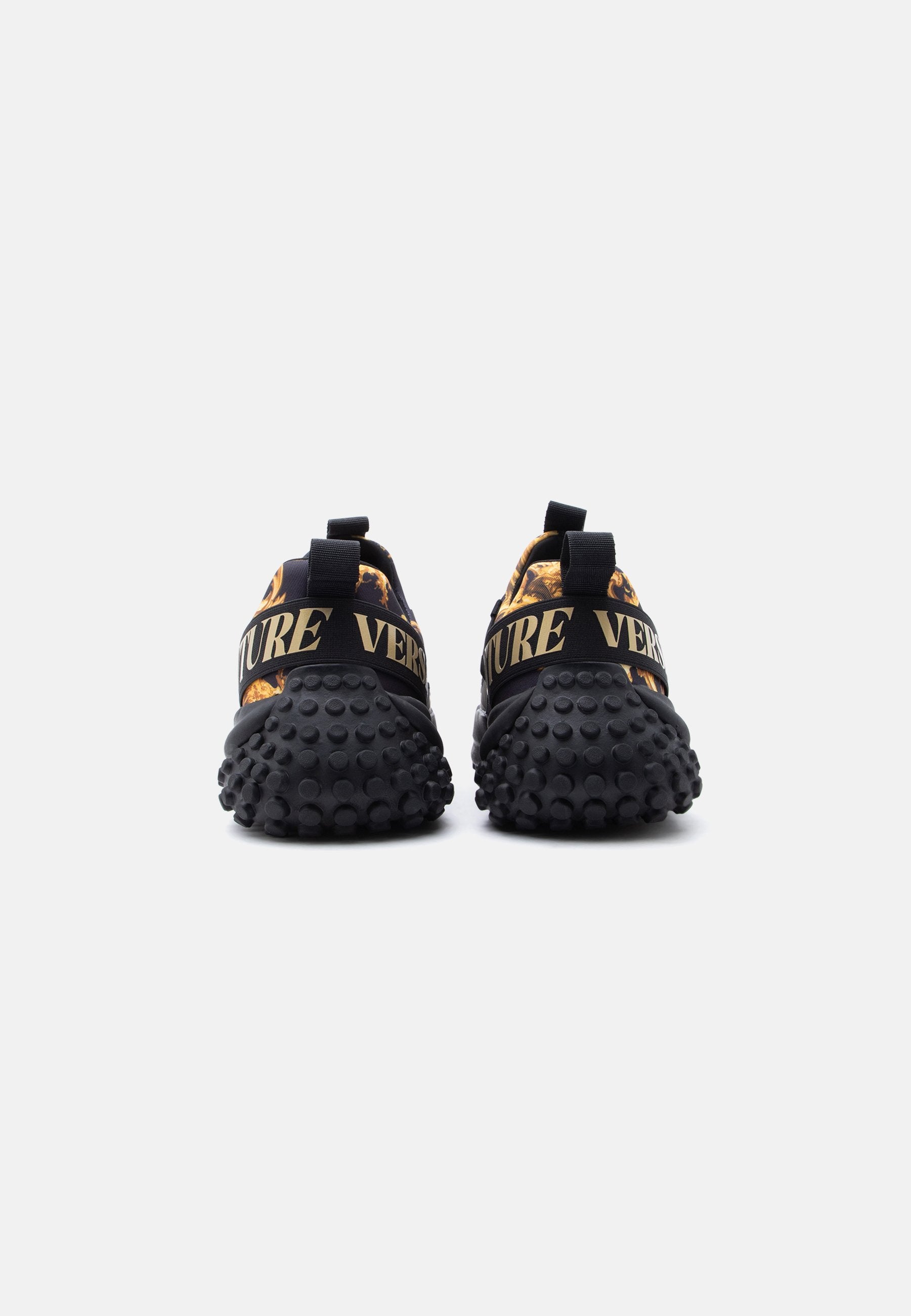 FONDO HYBER - Trainers - black/gold-coloured