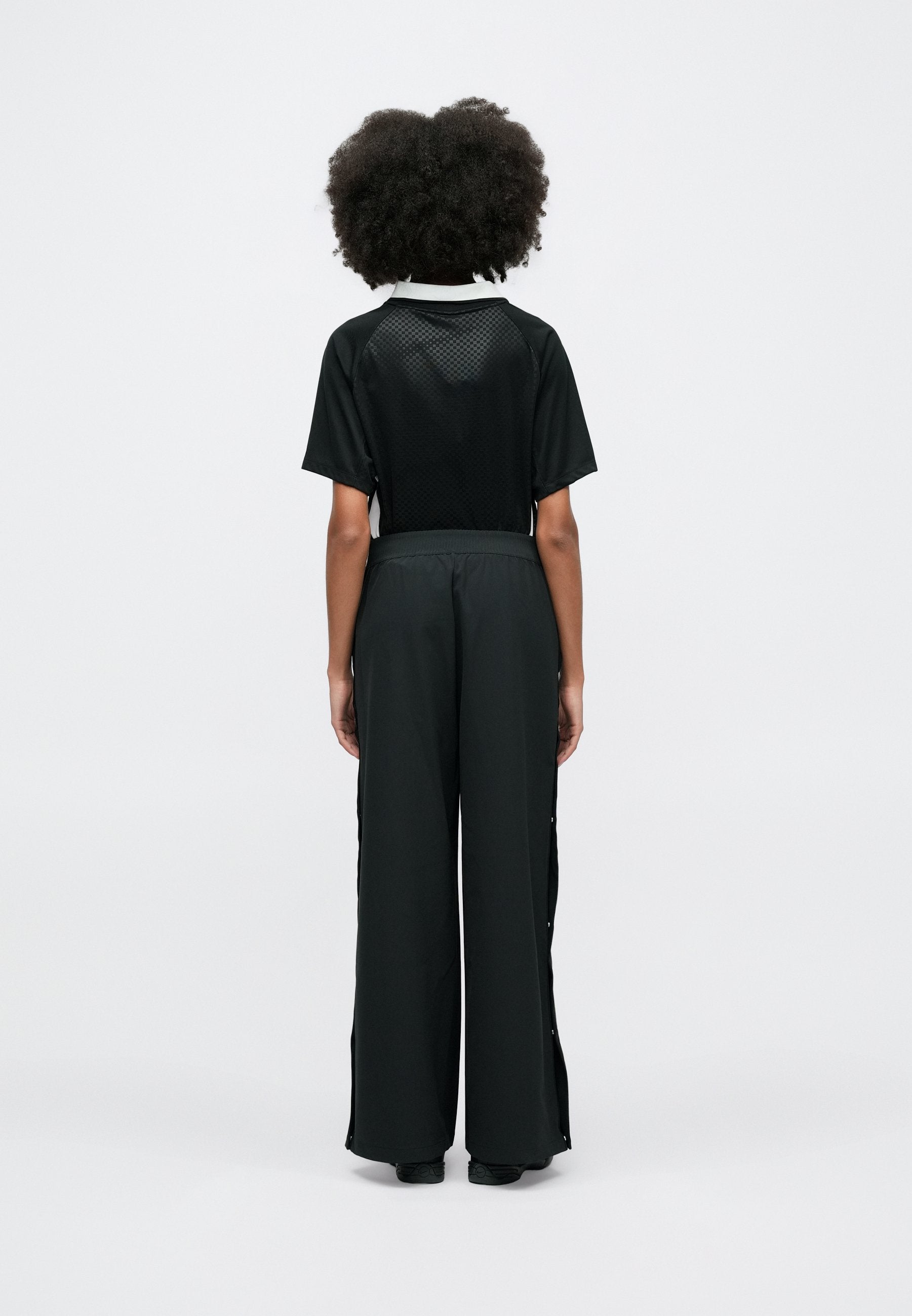 TEARAWAY - Trousers - black/smoke grey