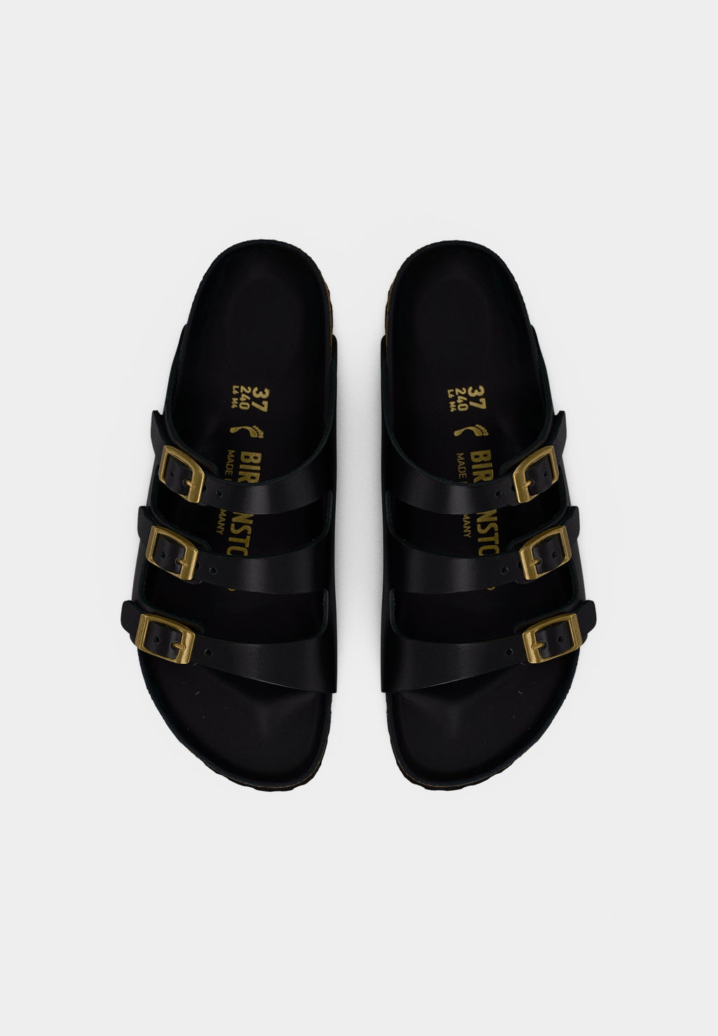 FLORIDA FR LENA AMALFI BLACK HEXS NARROW - Sandales - amalfi black
