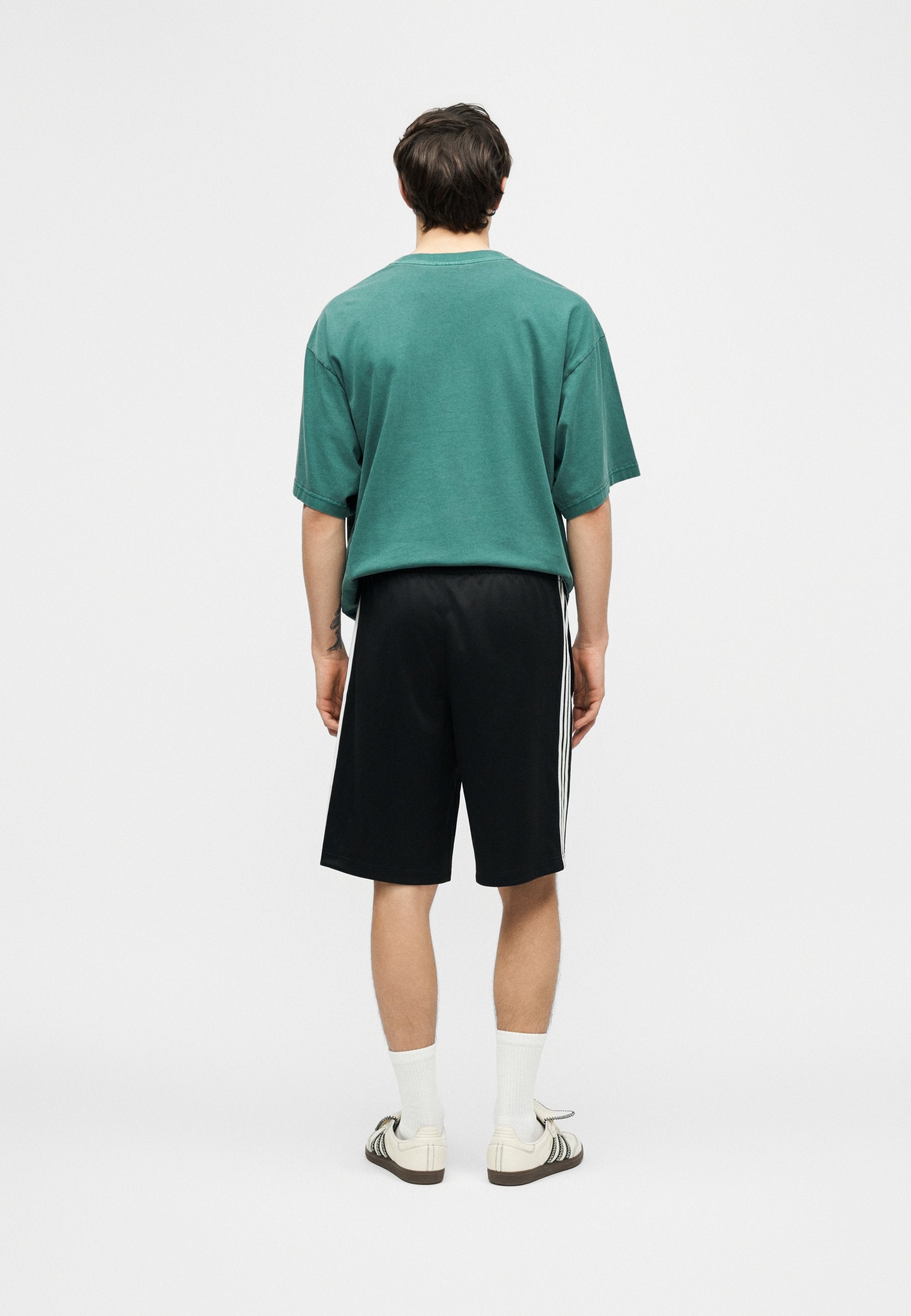 Tracksuit bottoms - black/white