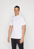 MEN'S SHORT SLEEVE SOCCER - تي شيرت رياضي - أبيض/أسود
