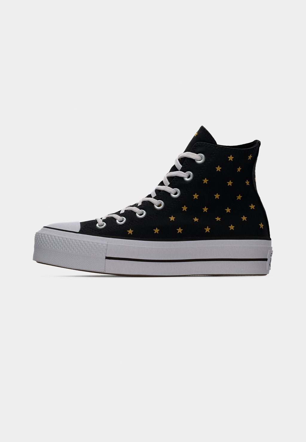 CHUCK TAYLOR ALL STAR LIFT - Bilekli spor ayakkabı - siyah/bal rengi/beyaz
