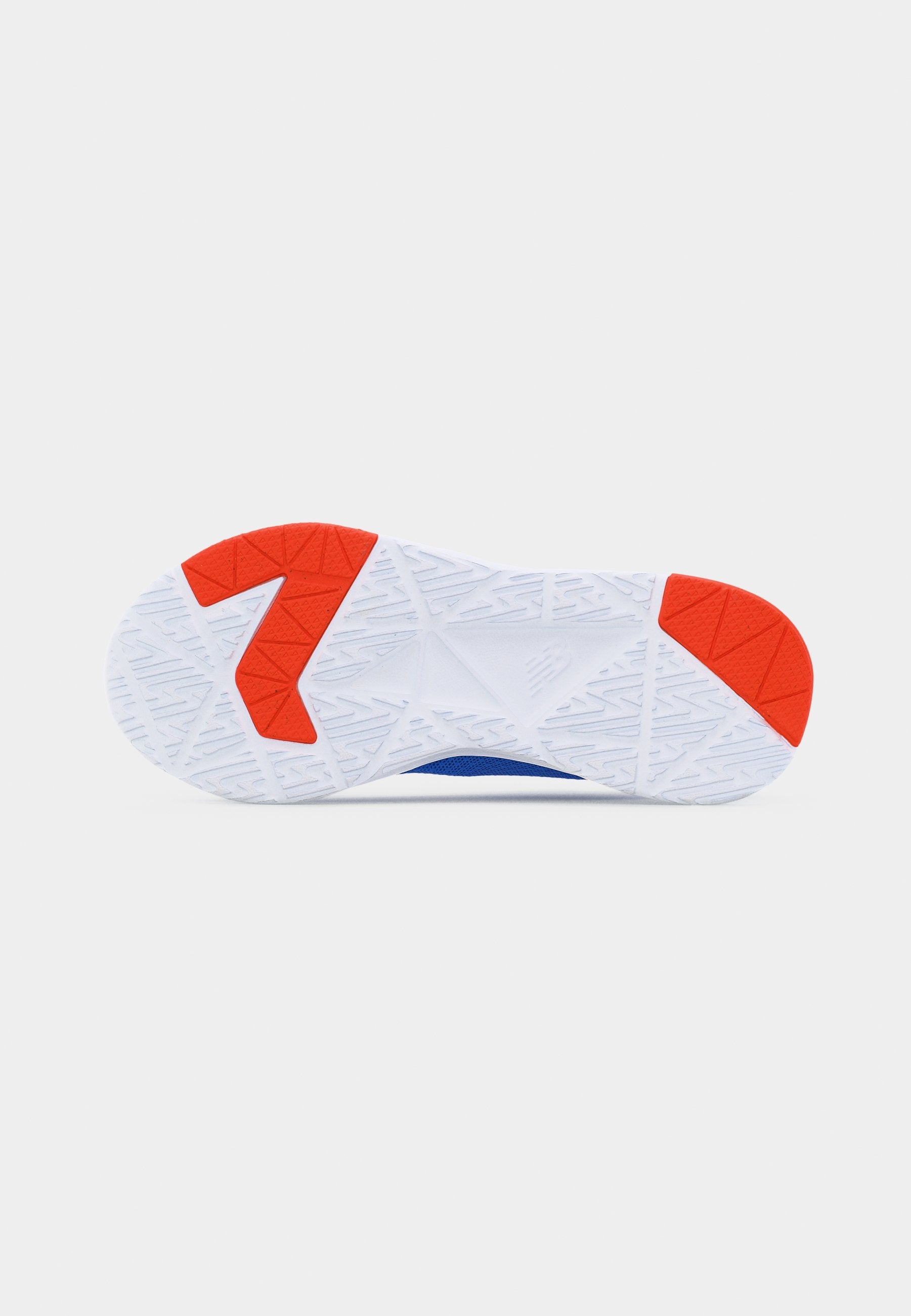 578 LACE UNISEX - Road running shoes - blue bird/team orange/white