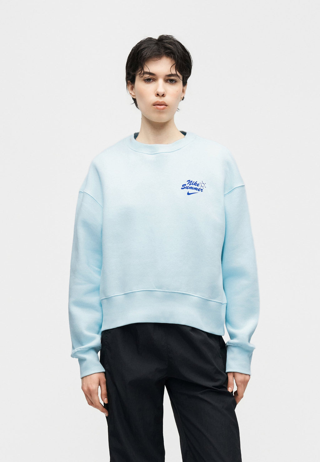 CREW - Sweatshirt - glacier blue