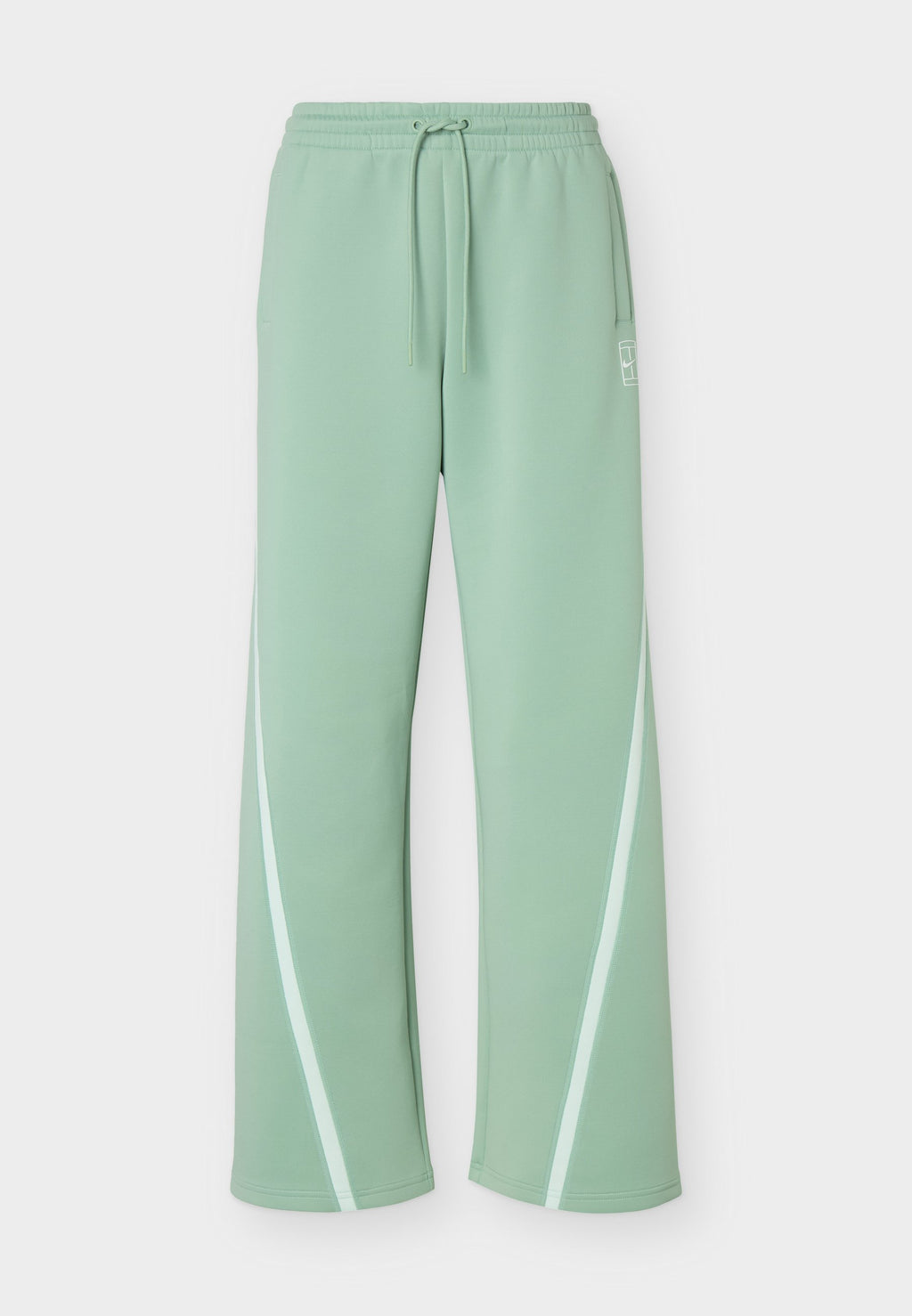 NIKECOURT ADVANTAGE - Tracksuit bottoms - steam/white