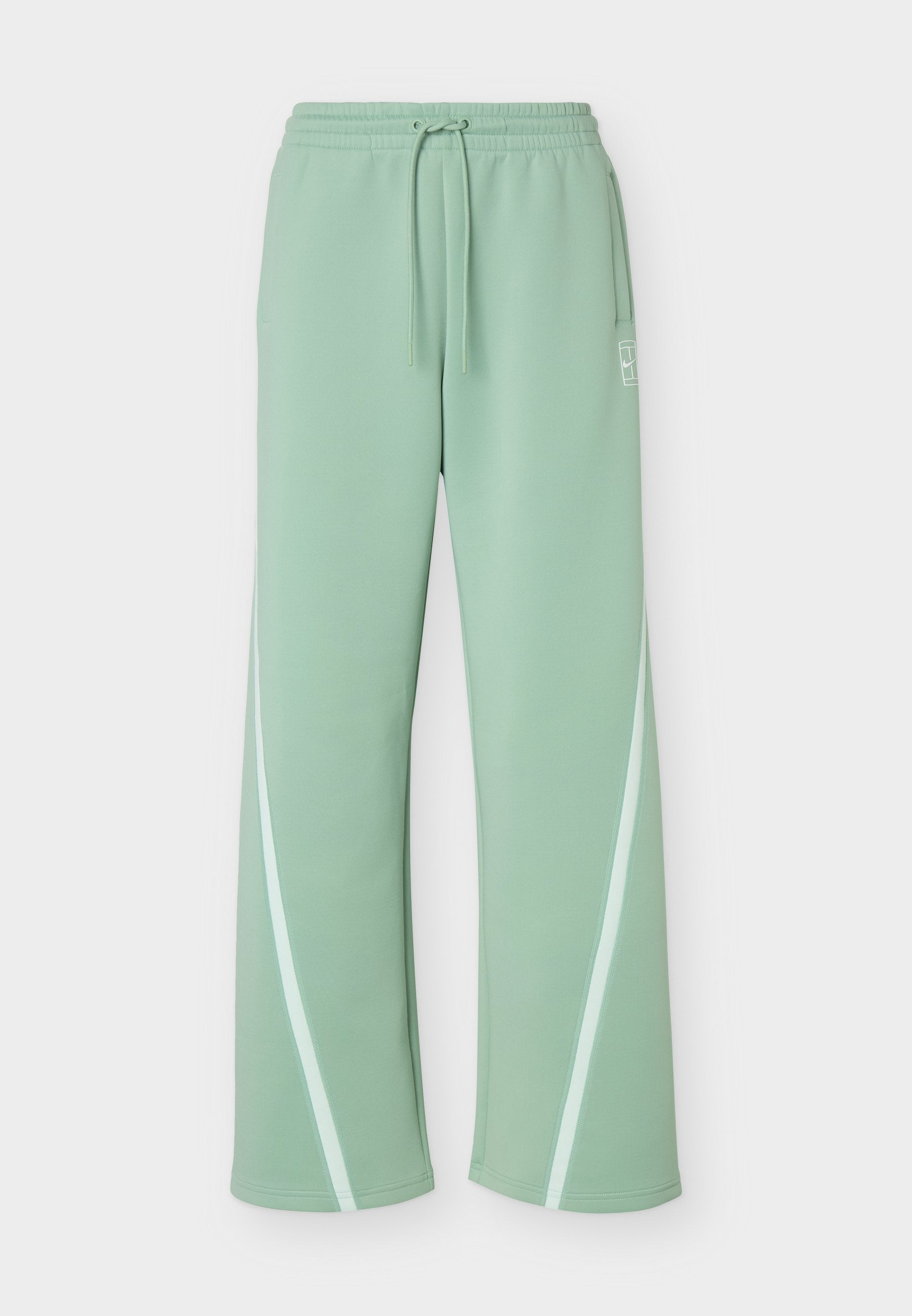 NIKECOURT ADVANTAGE - Tracksuit bottoms - steam/white
