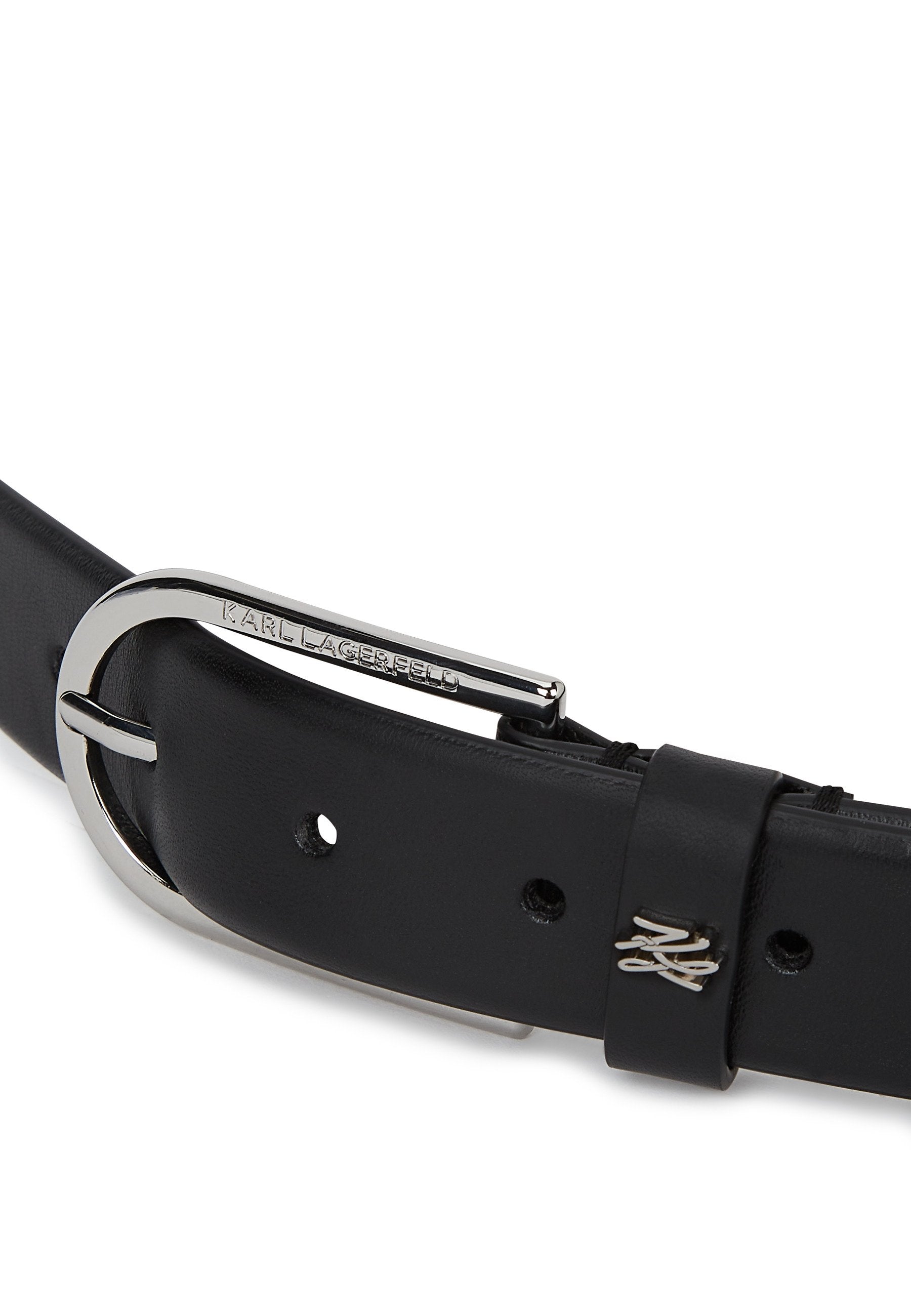 AUTOGRAPH ROUND BELT - Belt - black
