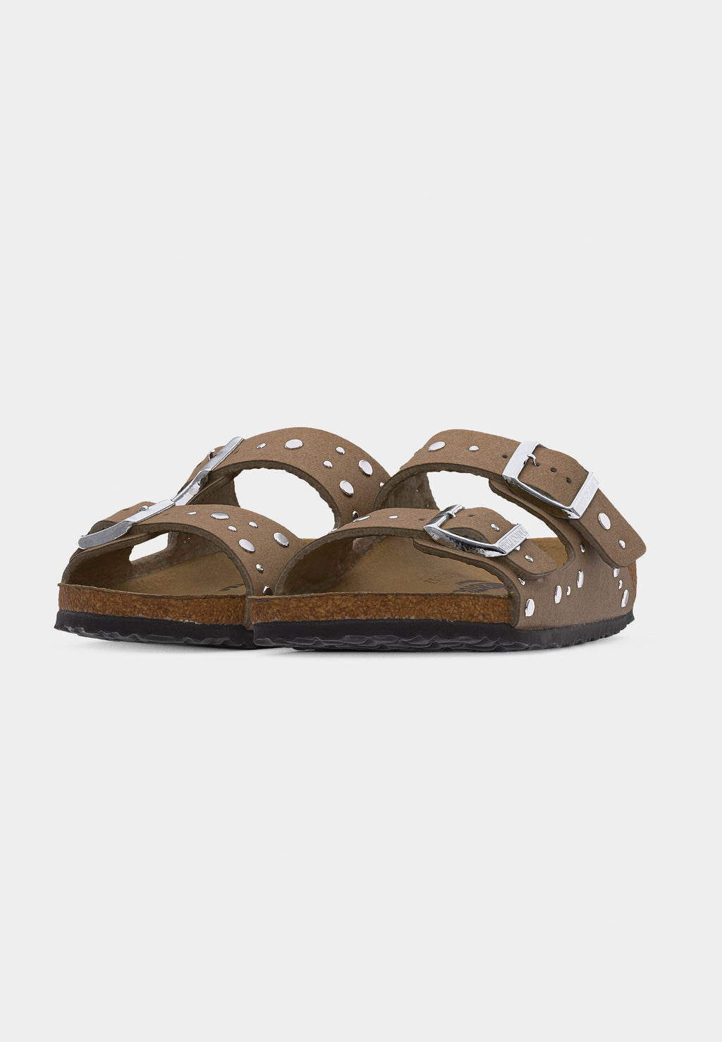 ARIZONA RIVETS KIDS NARROW - Sandals - taupe
