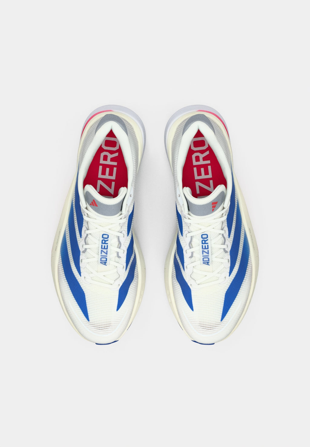 ADIZERO BOSTON 13 M - Yol koşu ayakkabısı - beyaz/parlament mavisi/açık gümüş rengi