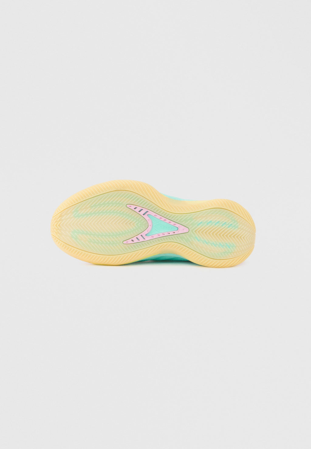 ANTHONY EDWARDS 2 UNISEX - Basketball shoes - almost yellow/bliss lilac/flash aqua
