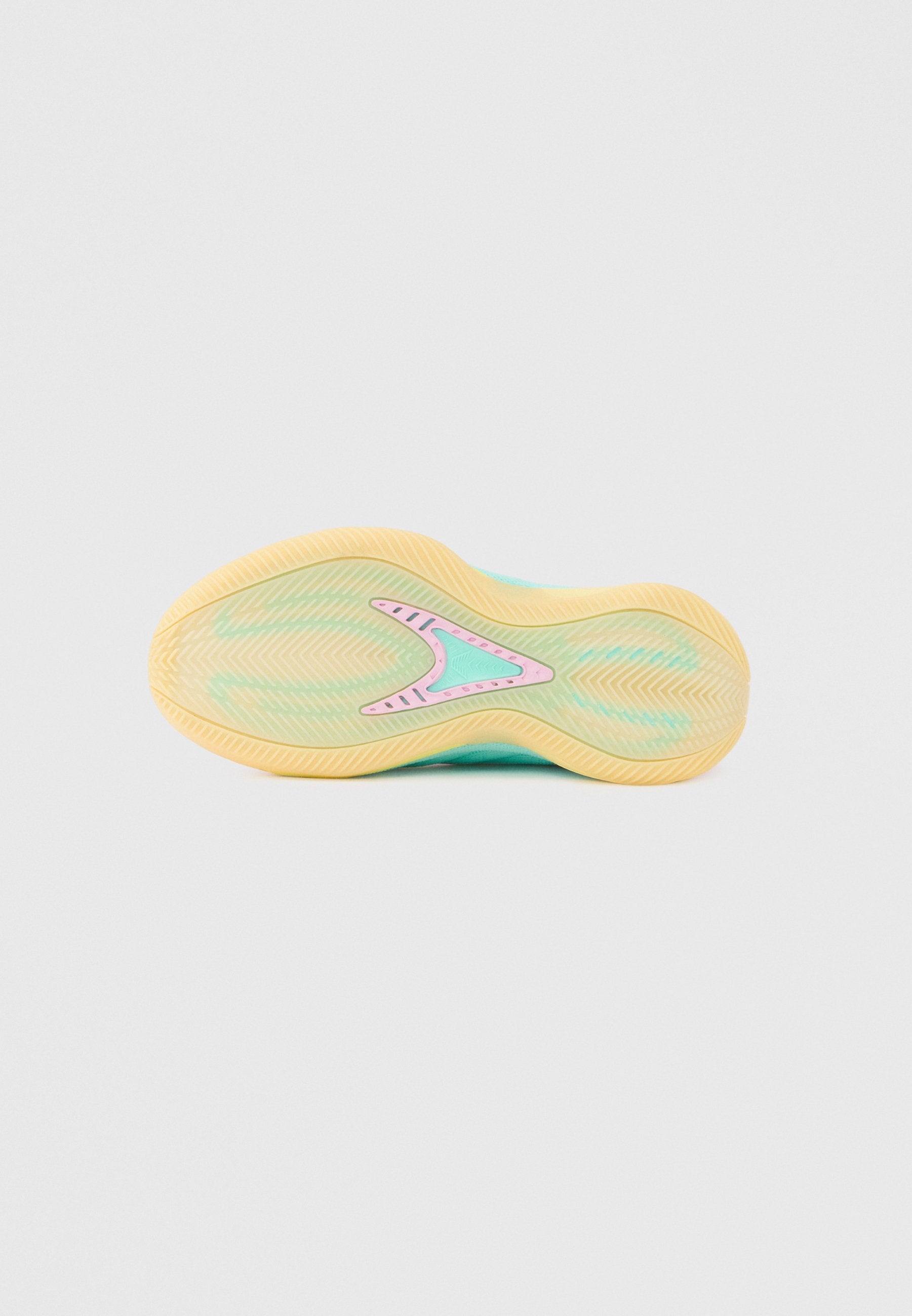 ANTHONY EDWARDS 2 UNISEX - Basketball shoes - almost yellow/bliss lilac/flash aqua