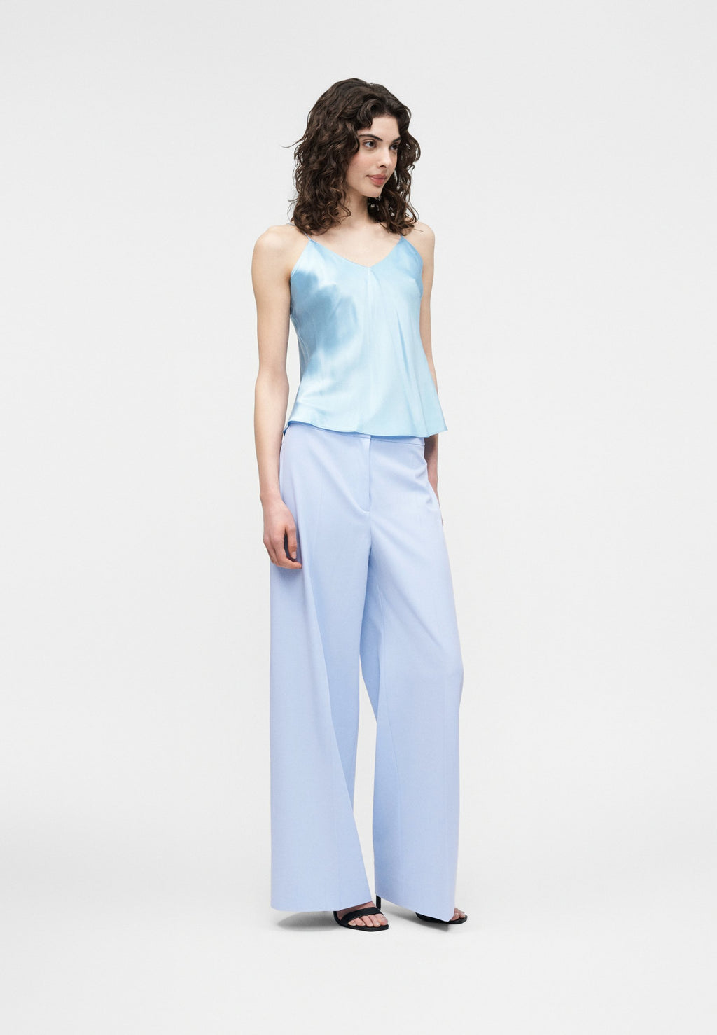 Trousers - open blue