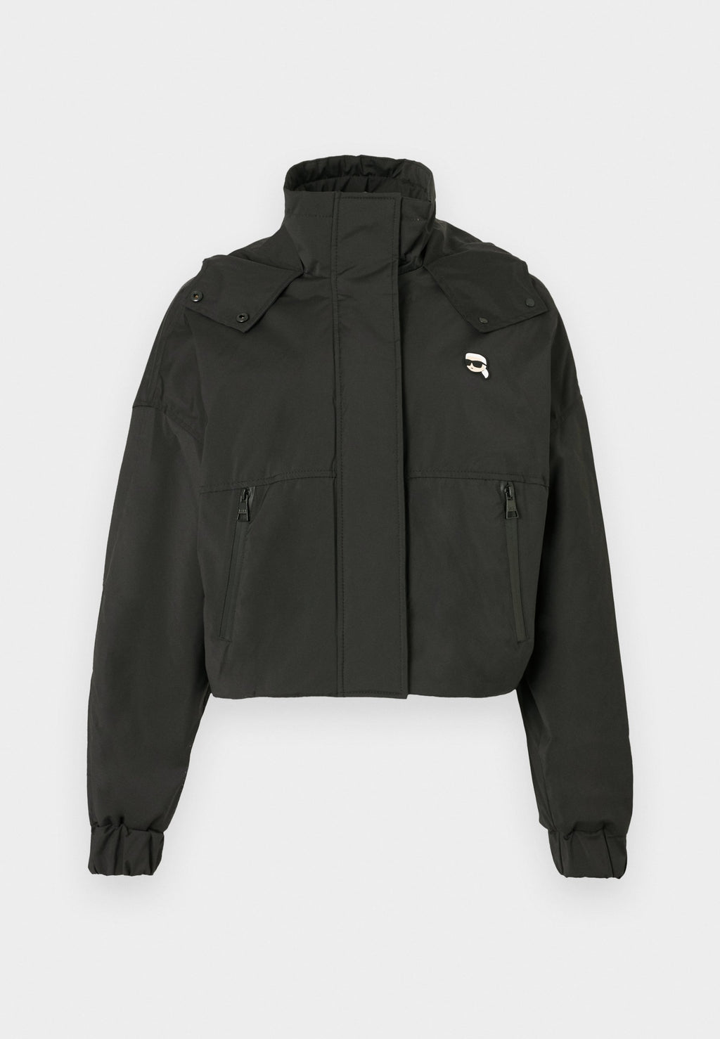 IKON HOODED JACKET - Bomber Jacket - black