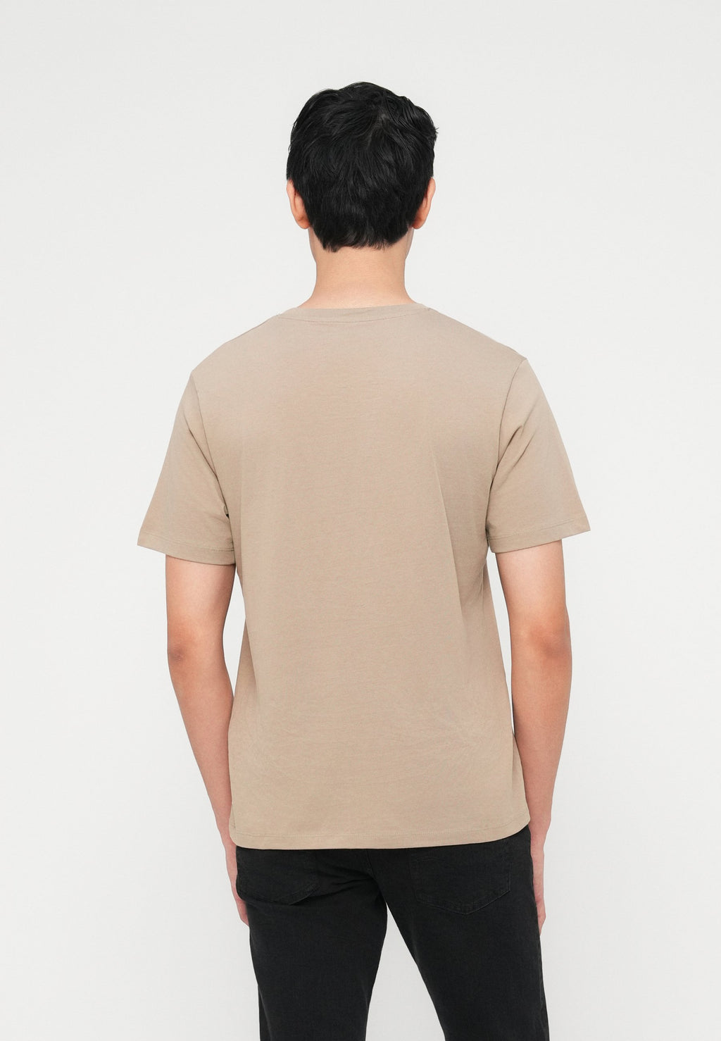 JJEORGANIC BASIC TEE O NECK 5 PACK - T-shirt basique - moonbeam/crockery/olive night/castlerock/ultimate grey